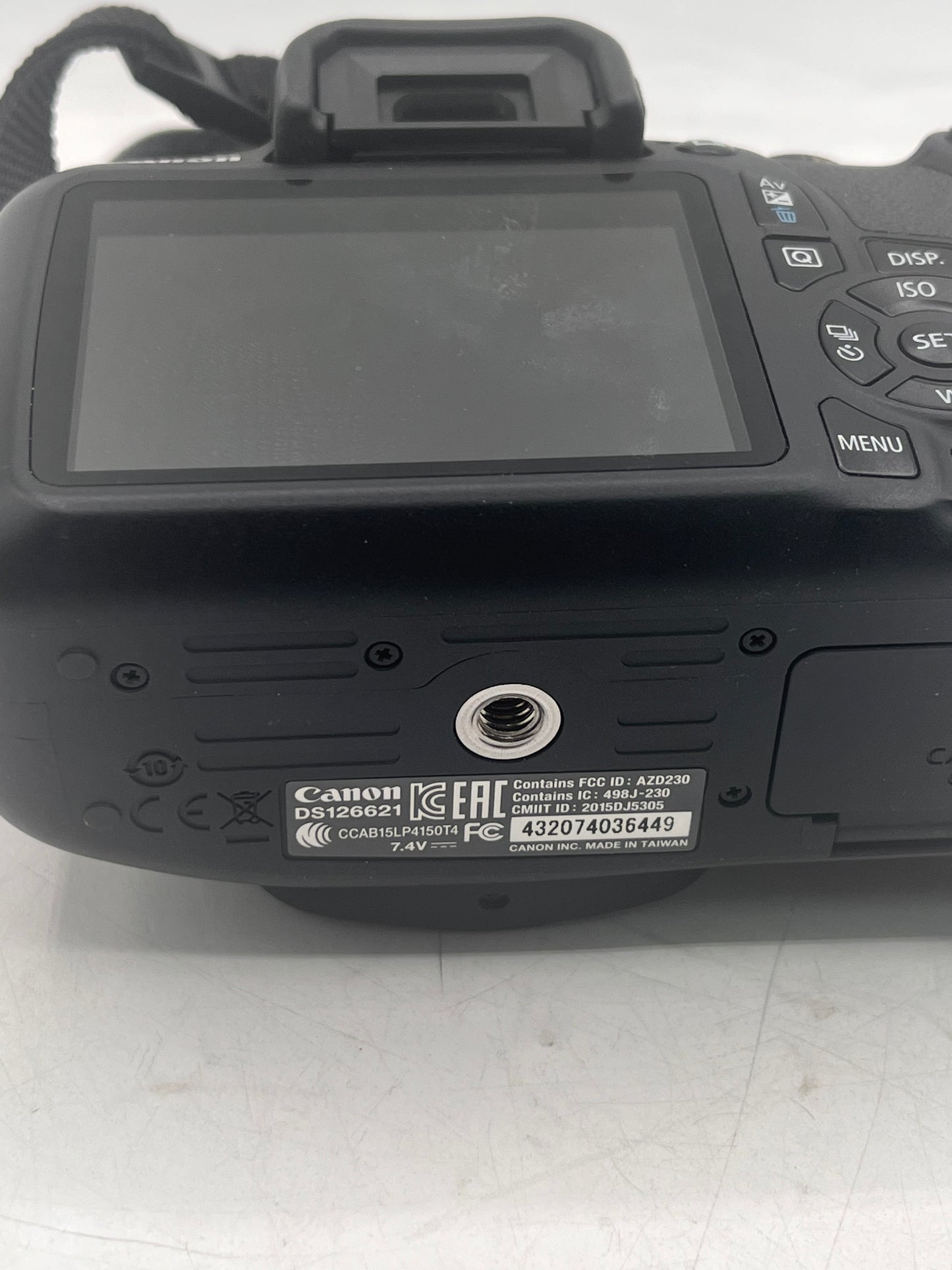 Canon EOS Rebel T6 Digital Camera w EF-S 18-55MM 1:3.5-5.6 IS II - Black Free Shipping