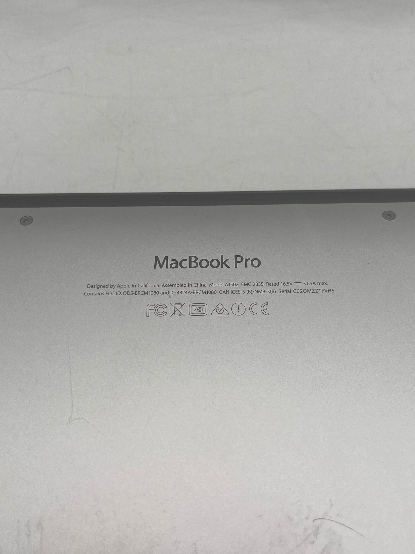 Apple MacBook Pro 13" A1502 2015 Core i7 16GB 512GB Black No