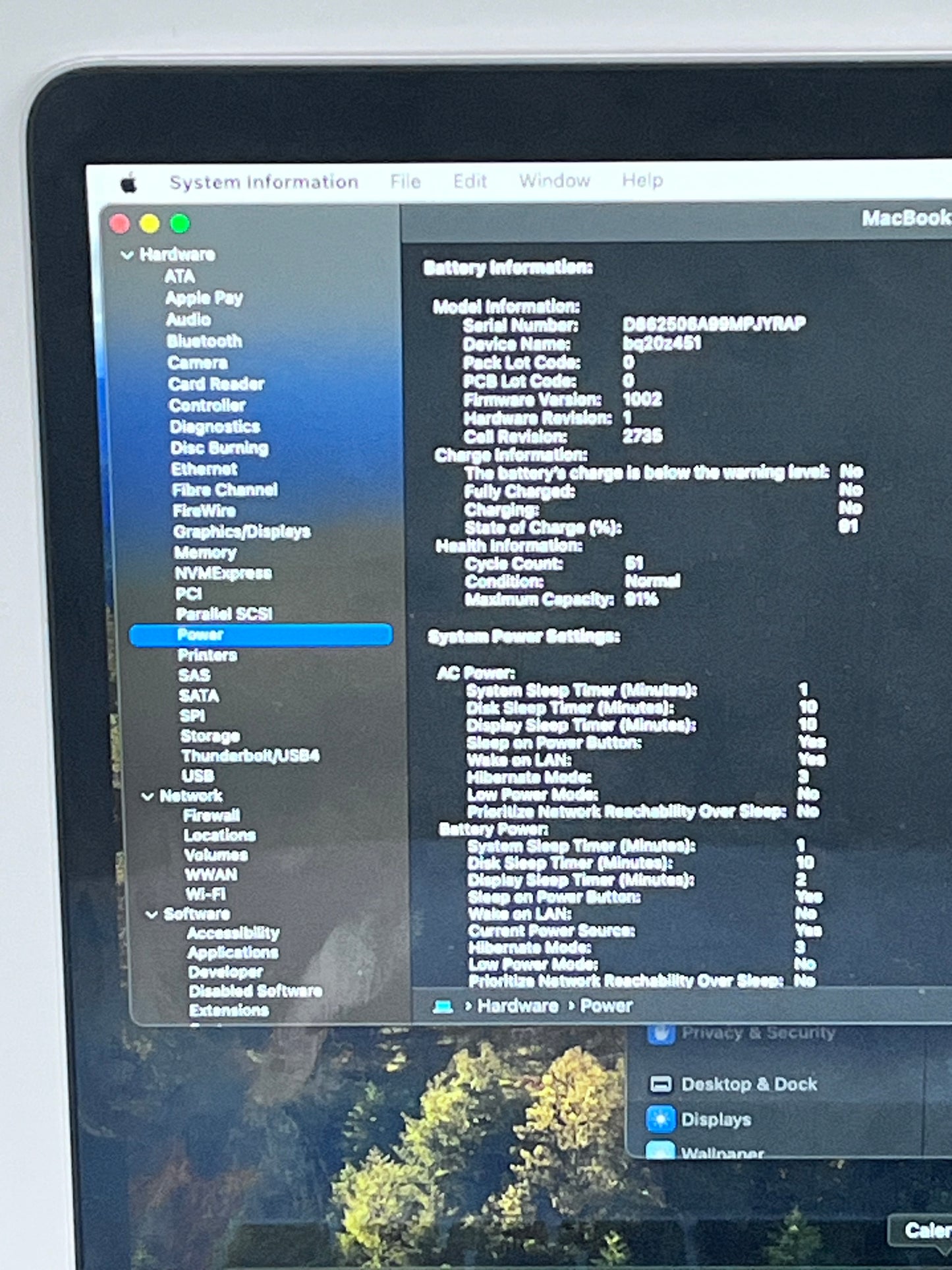 2020 Apple MacBook Air 13.3" M1 7C 8GB 256GB A2337 REMOTELY MANAGED BYPASSED