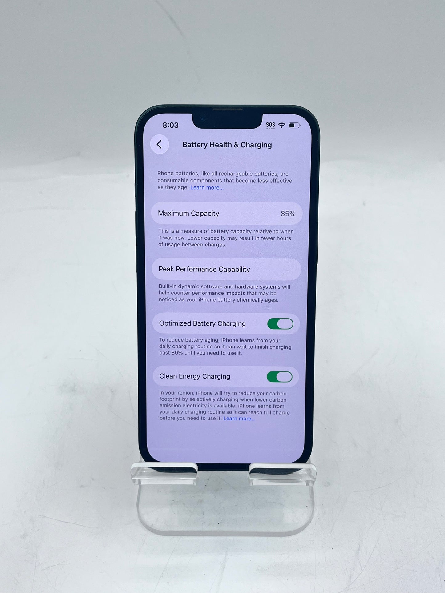 Unlocked Apple iPhone 13 A2482 MNGD3LL/A 6.1"  128GB Green