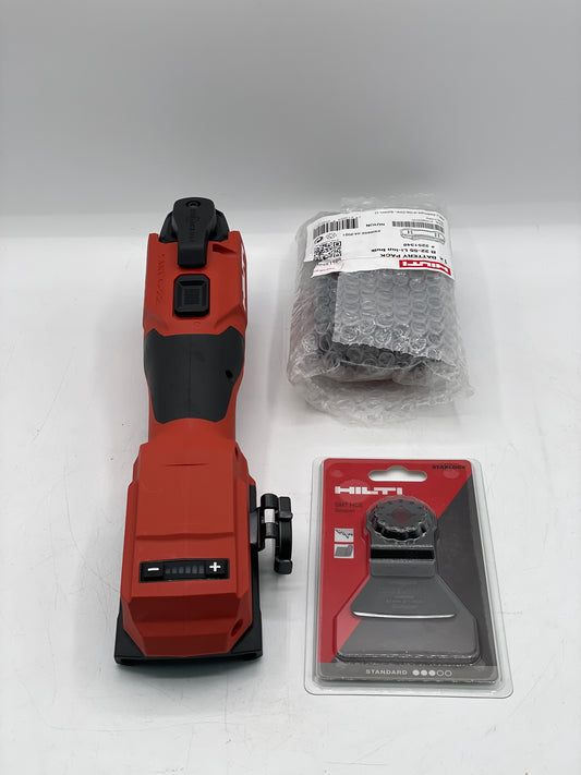 HILTI Multitool Multi tool SMT 6-22 NURON 21.6V Oscillating with Battery and New Blade