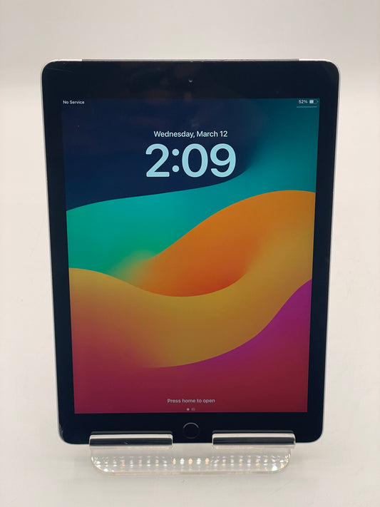 APPLE IPAD 6TH GEN MR7C2LL/A 128GB WiFi + Cellular A1954 -Unlocked