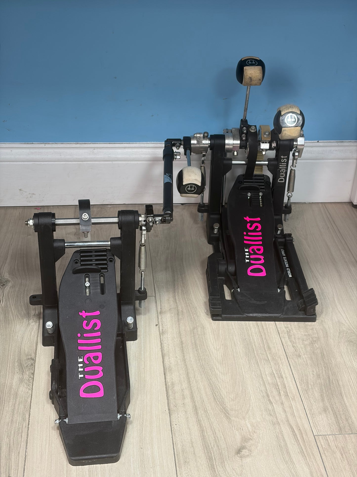 The Duallist D3 Triple Pedal w/Double Bass Attachment Free Shipping