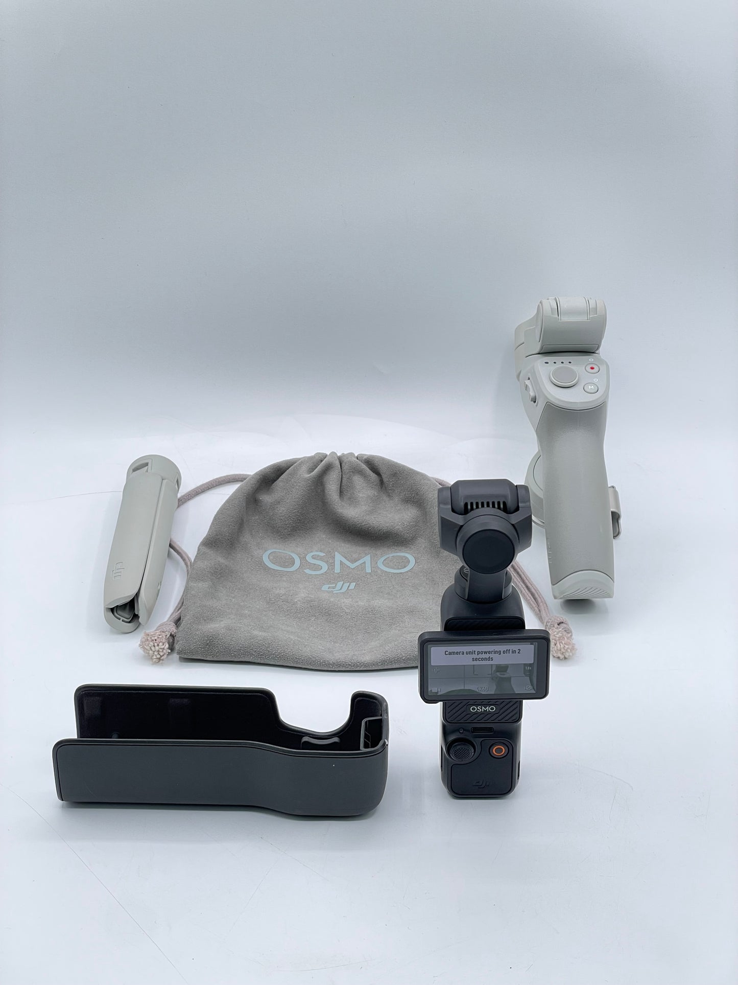 DJI Osmo Pocket 3 with DJI OM 4 Handheld 3-Axis Gimbal Stabilizer
