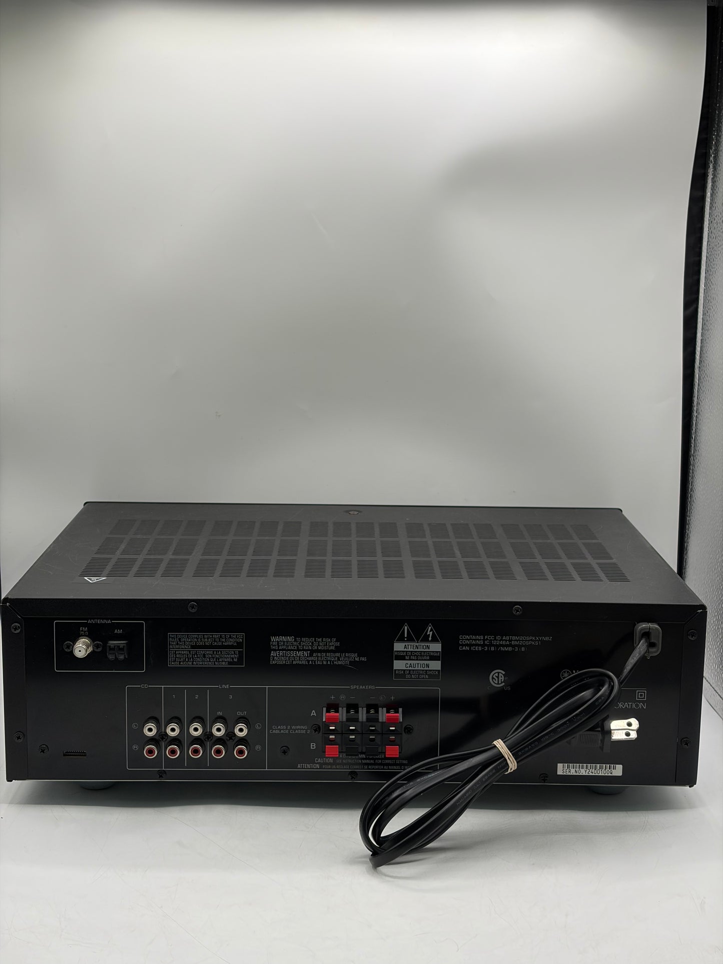 Yamaha R-S202 2ch. Natural Sound 200W Bluetooth Stereo Receiver