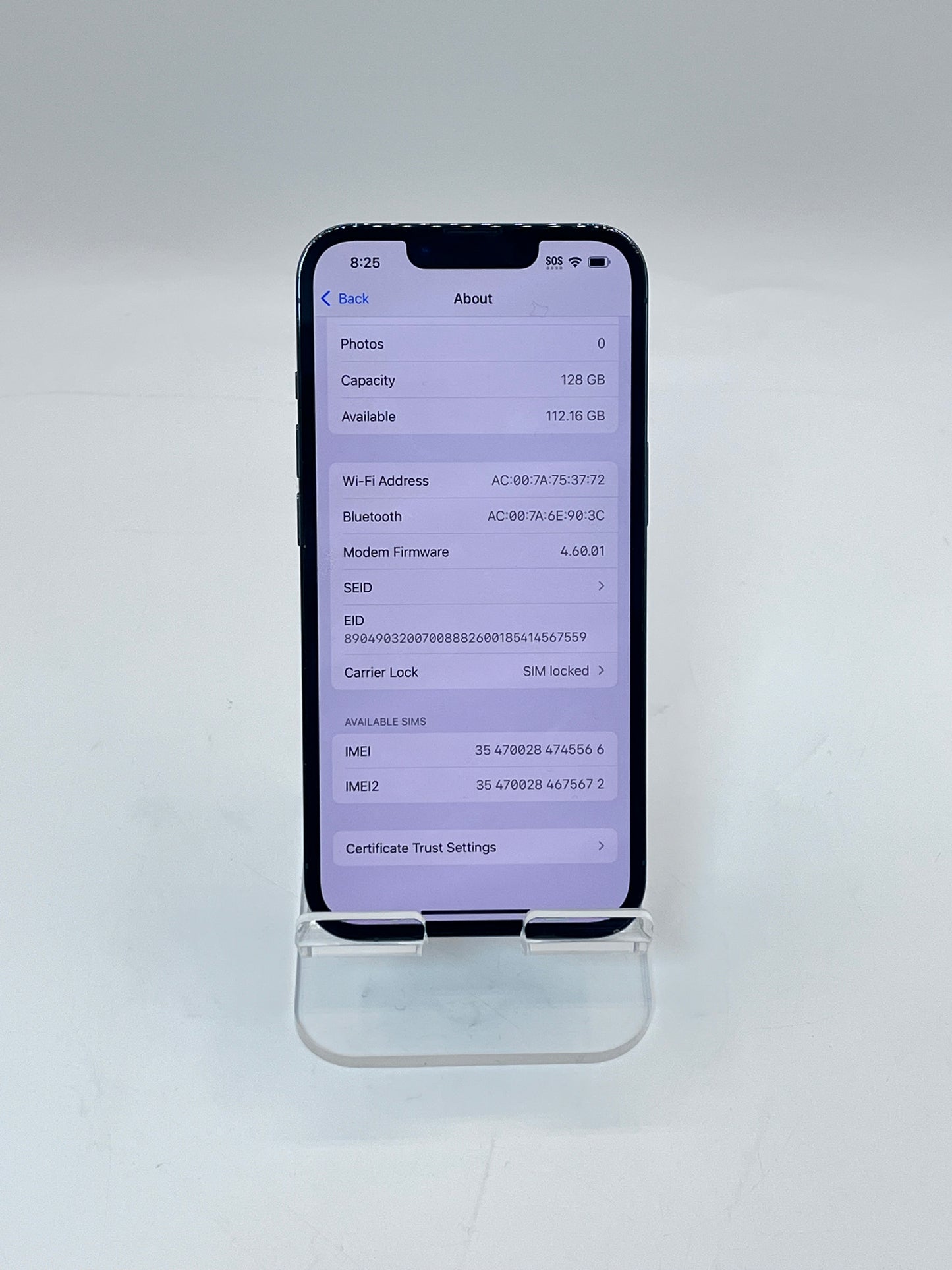 AT&T Only Apple iPhone 13 Pro 6.1" NLR53LL/A A2483 128GB - Blue