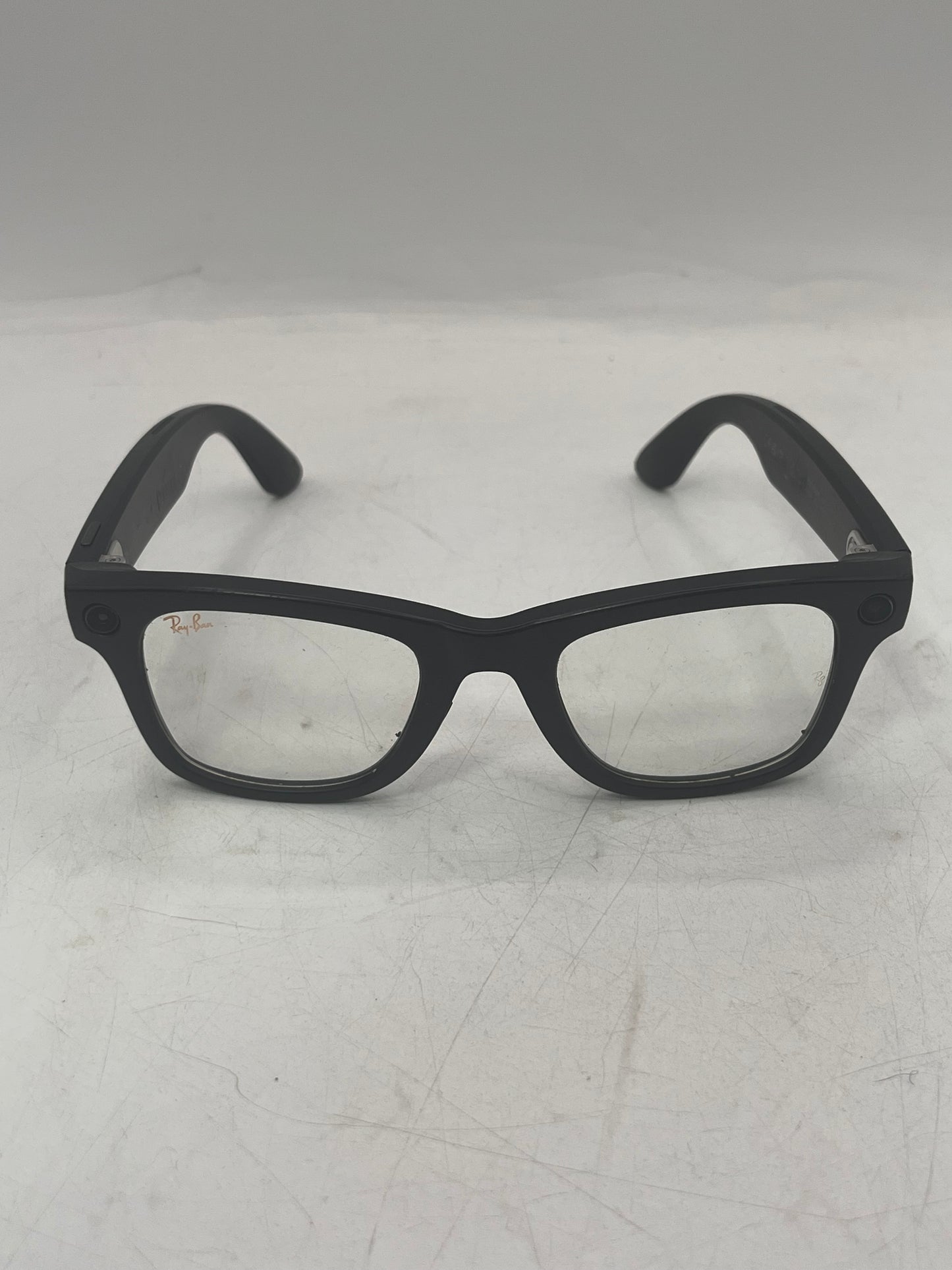 Ray-Ban Meta Wayfarer RW4006 Large Smart Glasses - Matte Black Clear (2023)