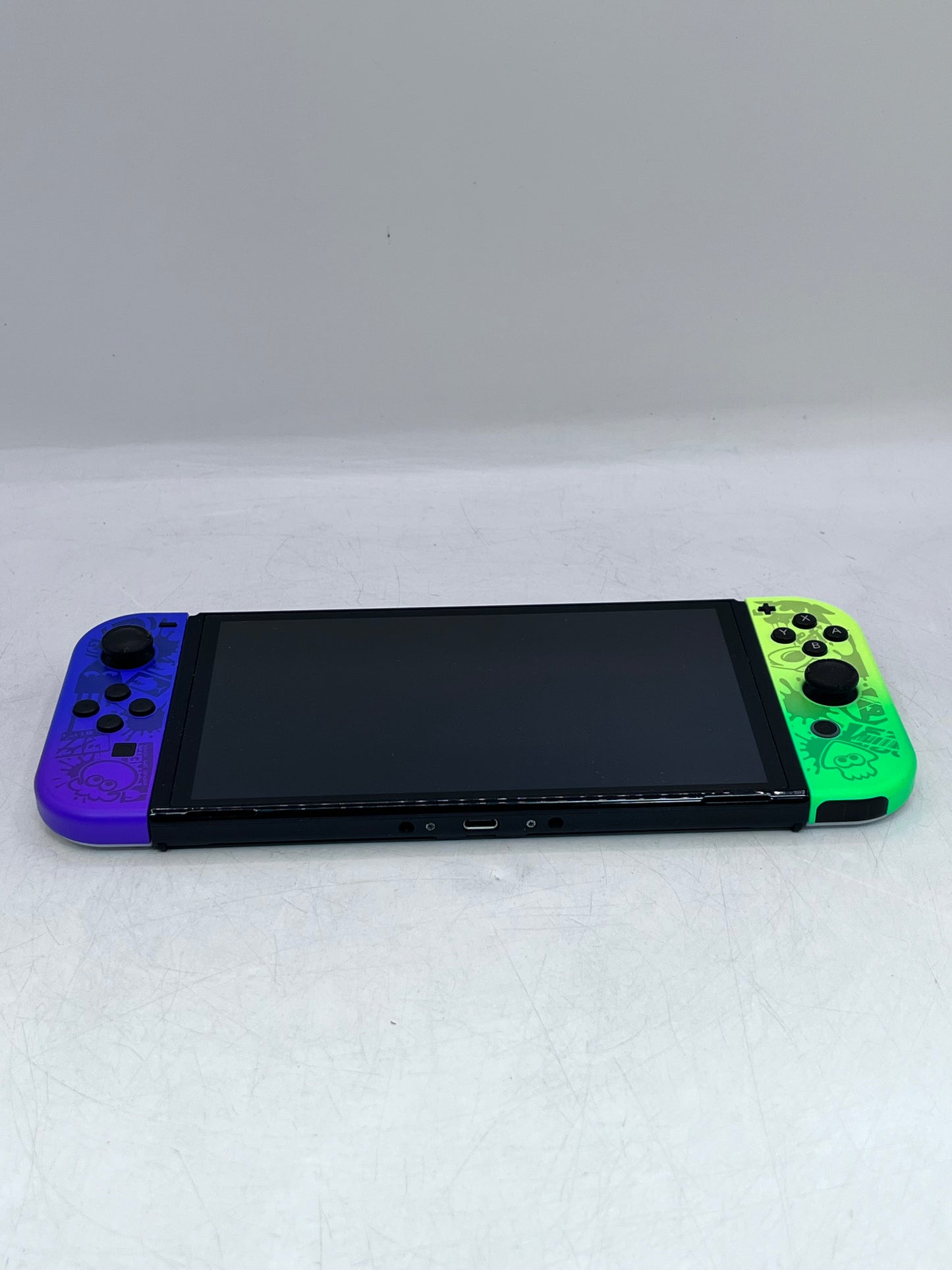 Nintendo Switch OLED Splatoon 3 (HAC - 016)  64GB - Blue/Green/Black