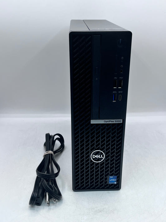 Dell OptiPlex 5000 Micro Desktop i5 12th Gen 16GB 256GB Windows 10 - Black