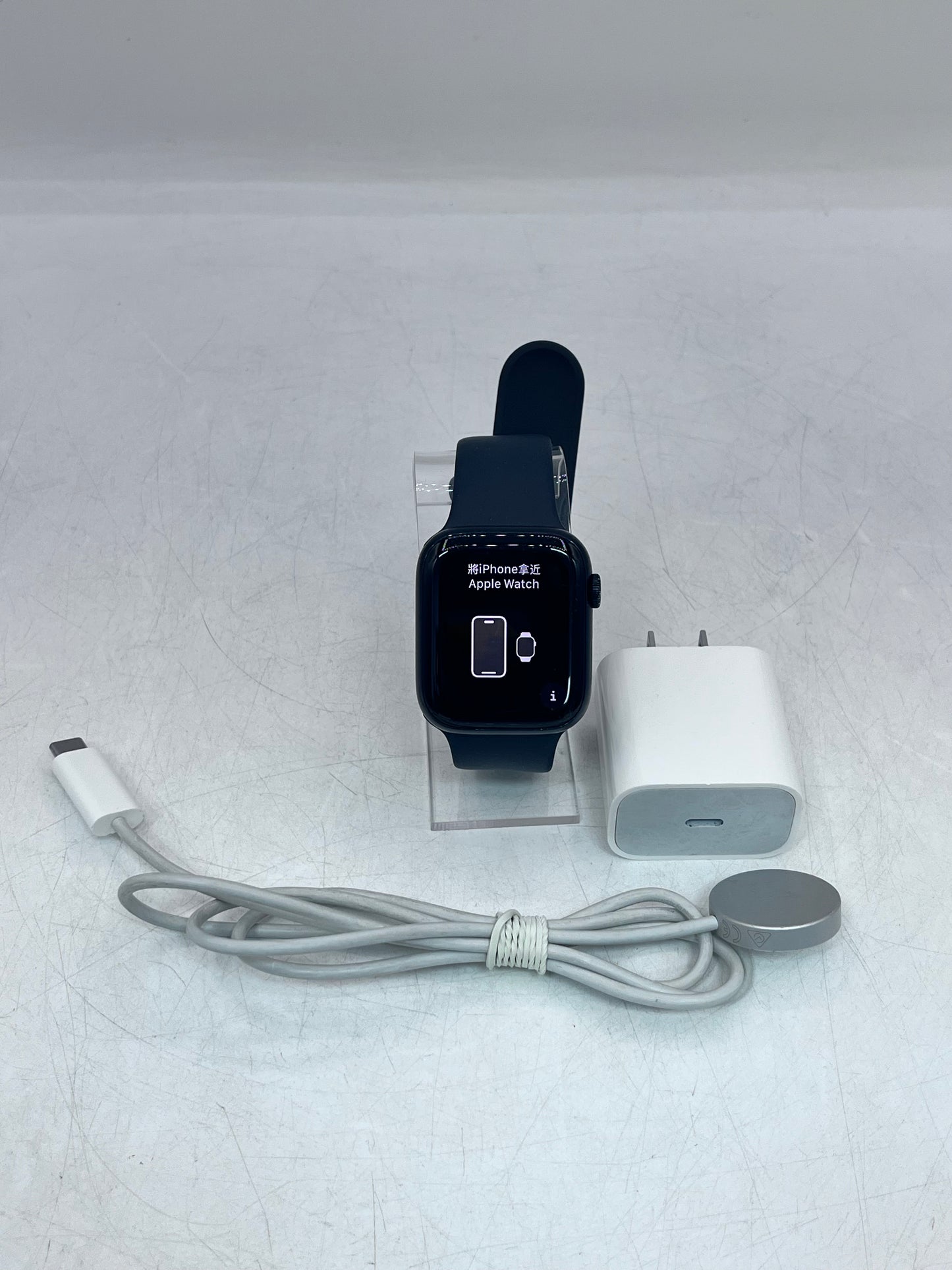 Apple Watch Series 7 45mm Black Aluminum GPS + Cellular
