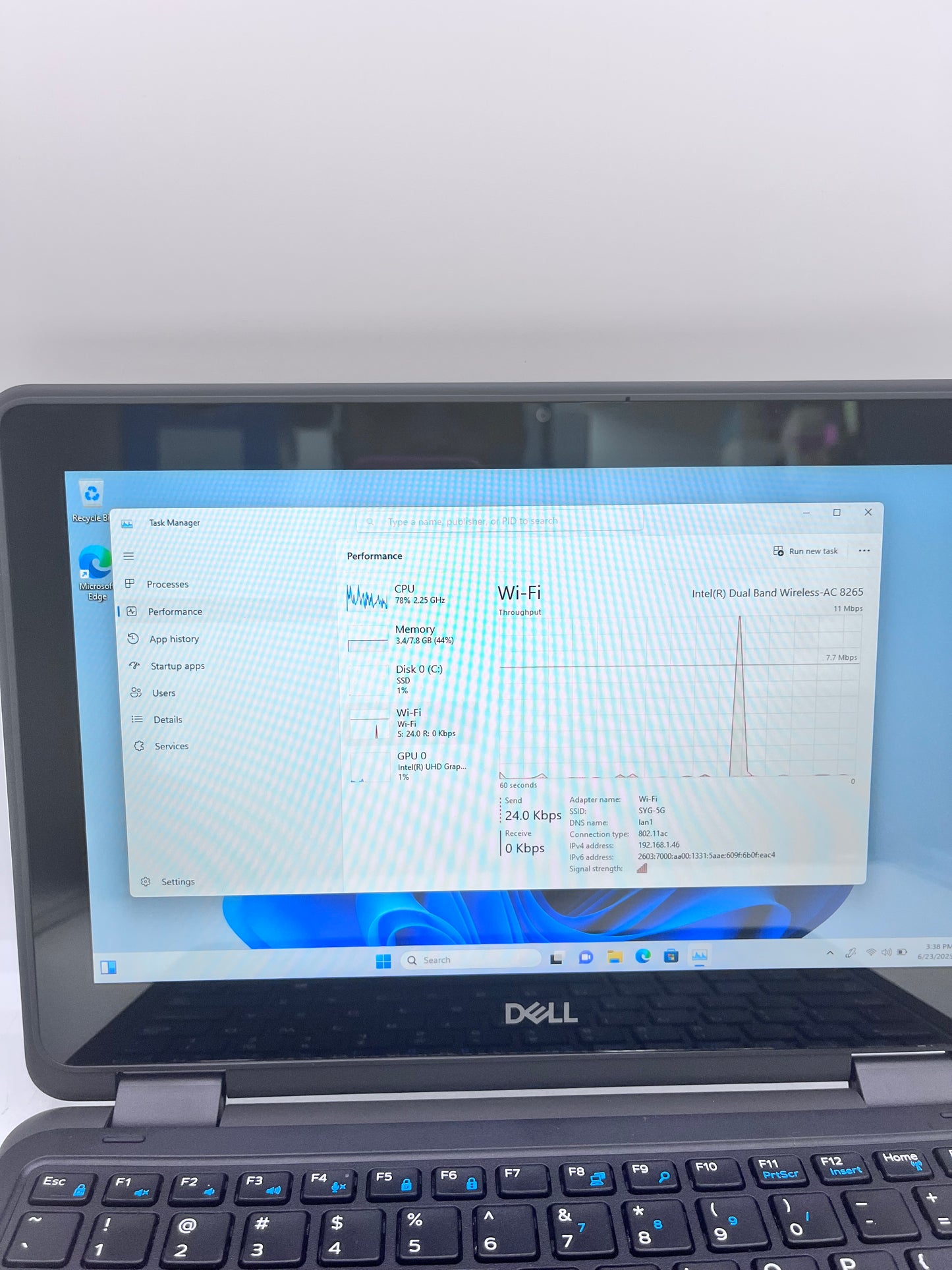 Dell Latitude 3190 Intel Pentium N5030 4GB  128GB - Silver