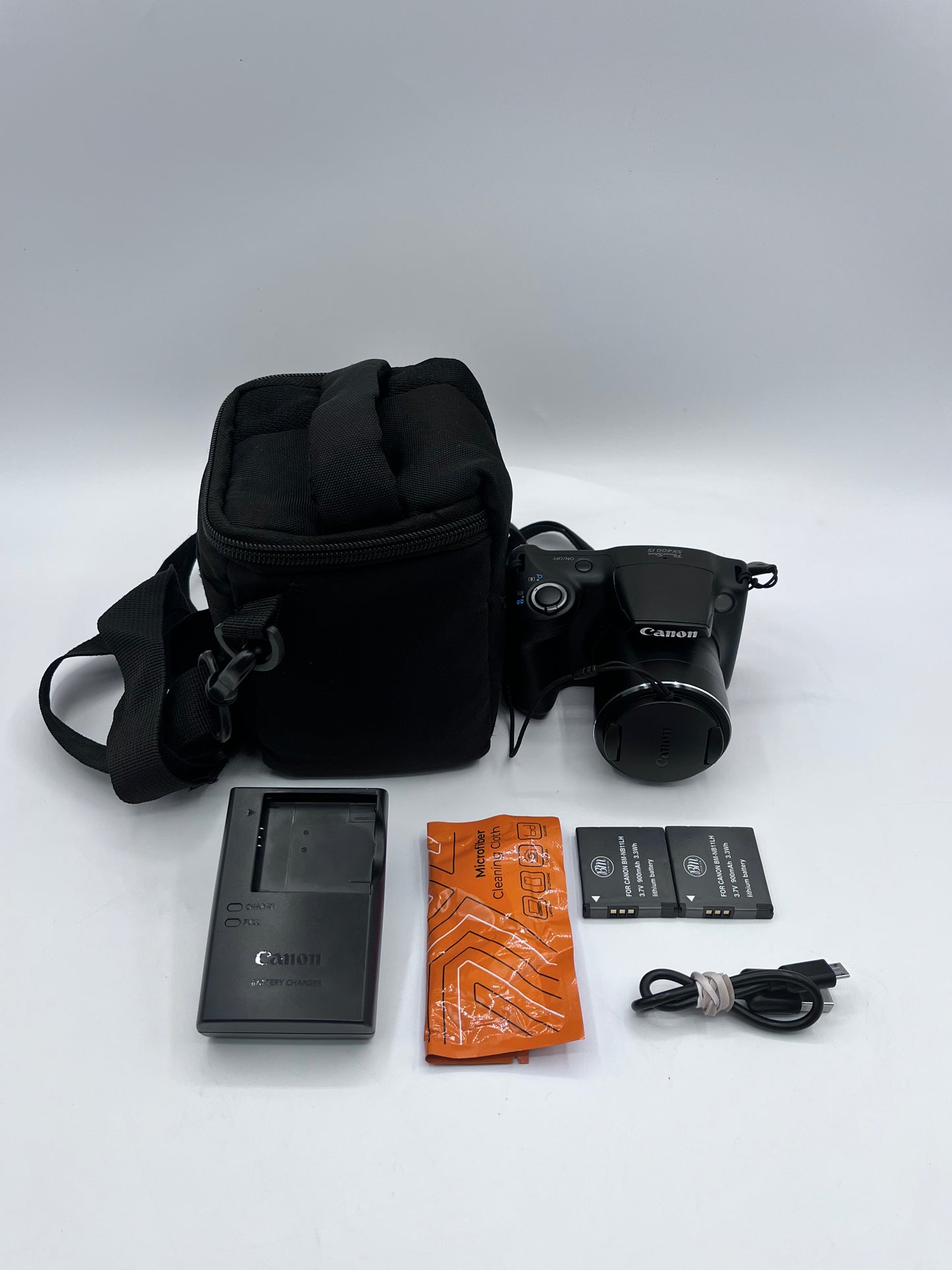 Canon PowerShot SX400 IS 16.0MP 30x Optical Zoom Digital Camera - Black