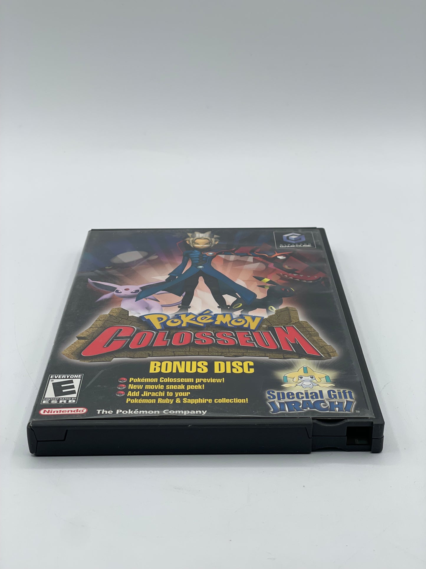 Pokemon Colosseum Bonus Disc Jirachi GameCube with Manual 2004