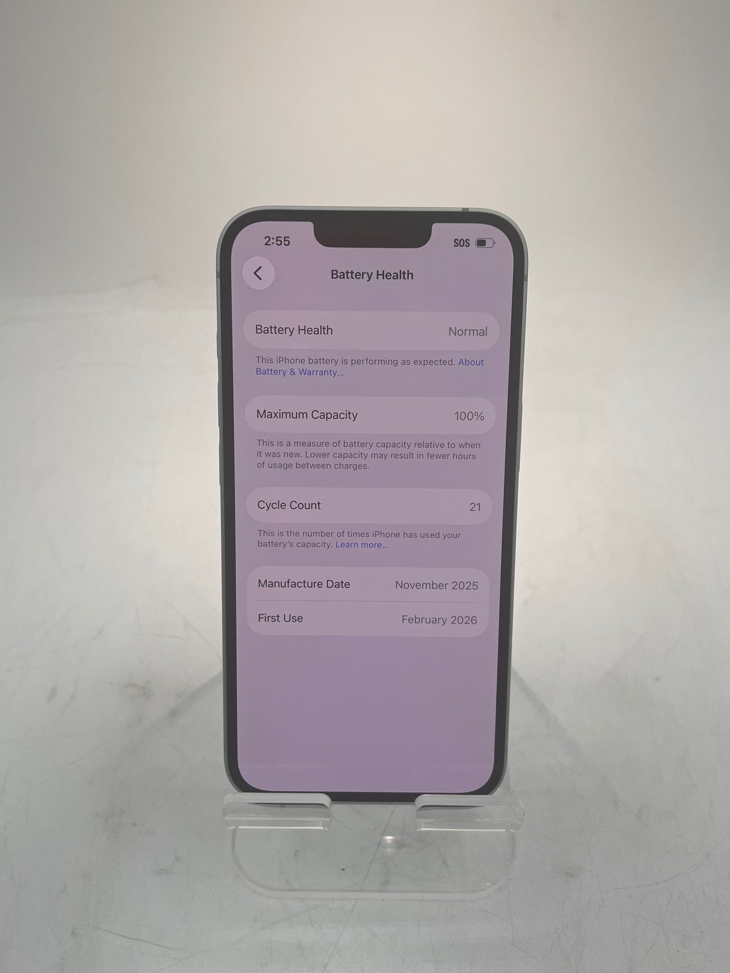 Apple iPhone 16e MD0E4LL/A A3212 128GB White