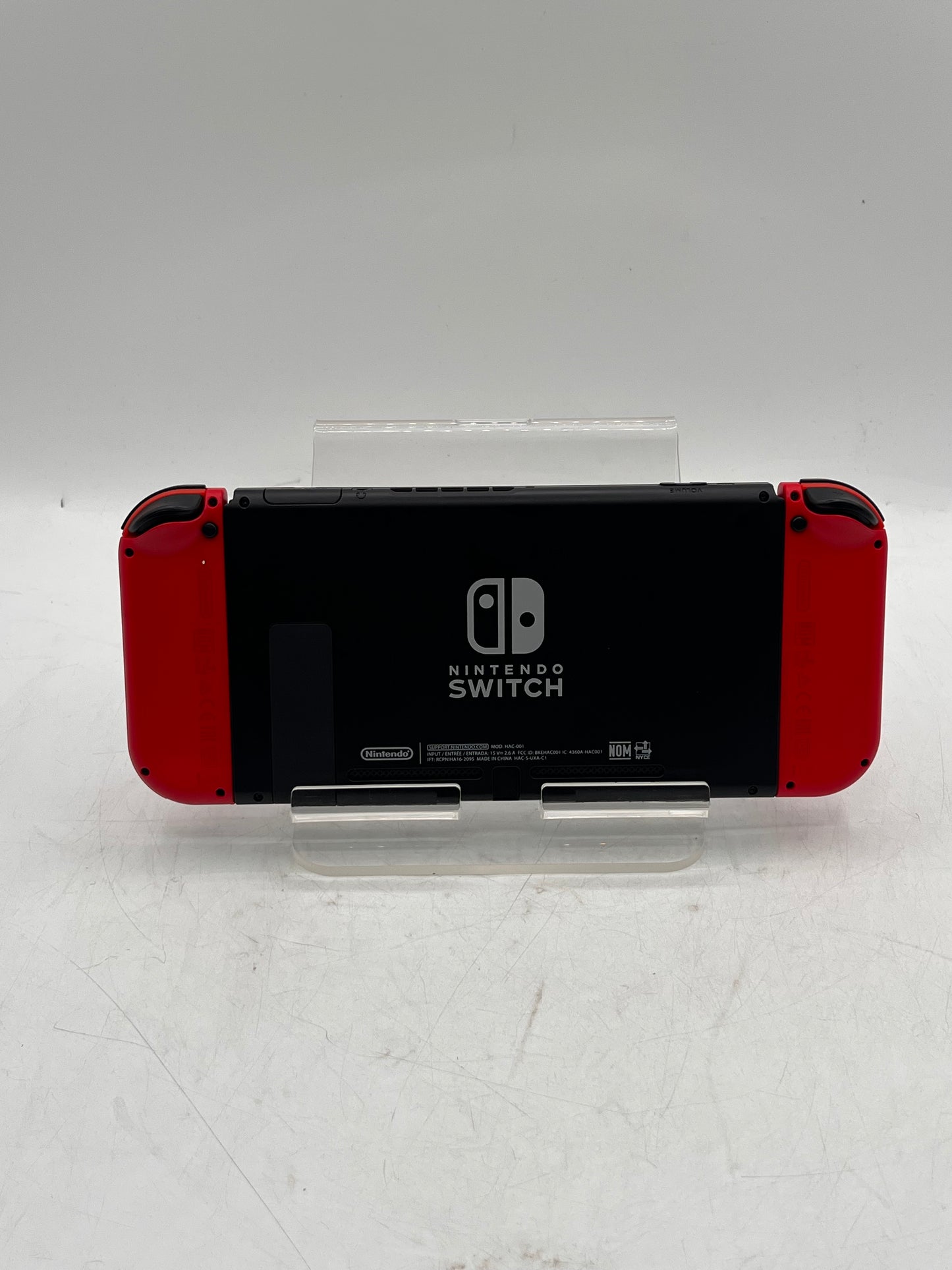 Nintendo Switch (HAC-001) 2017 Console 32GB Black w/ Red Joycons