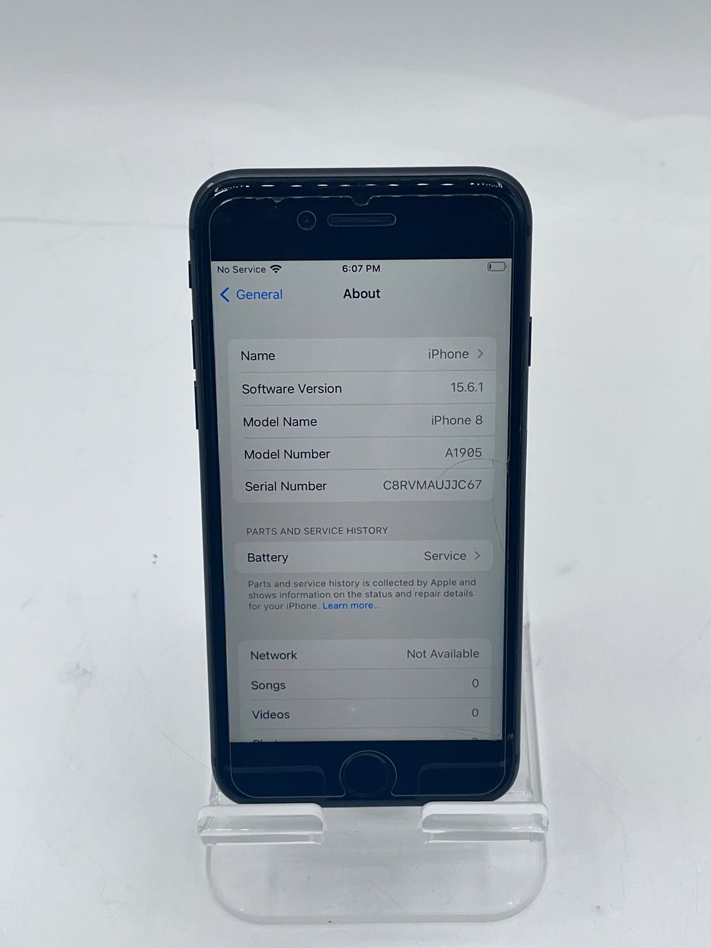 Unlocked Apple iPhone 8 64GB A1905 MQ6Y2LL/A - Space Gray