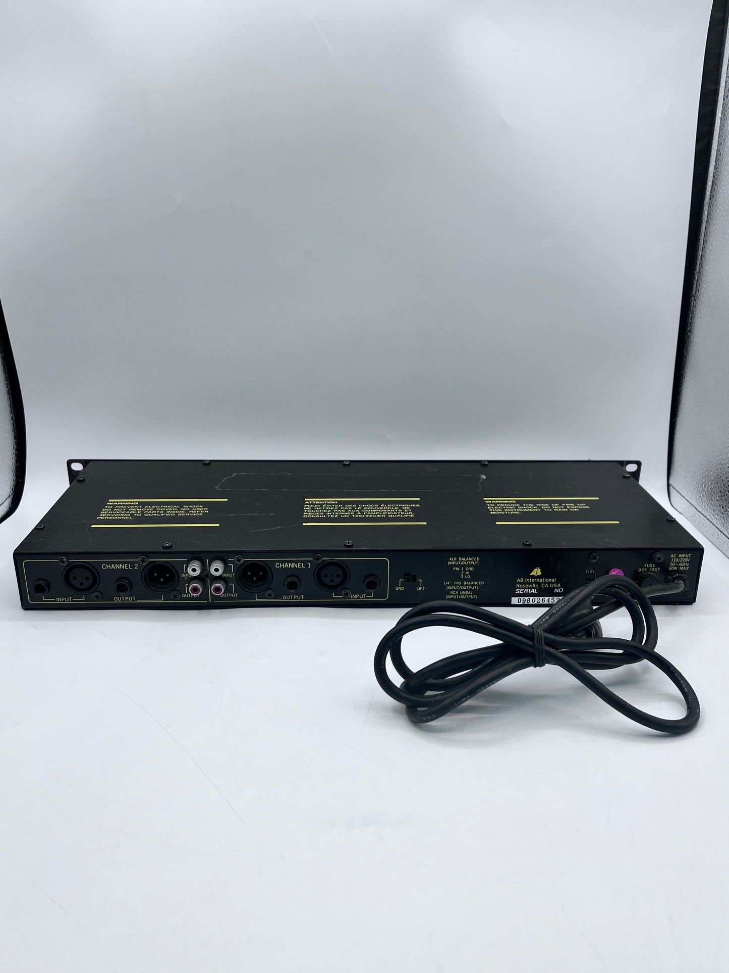 AB International 215 DJ Equipment - Black