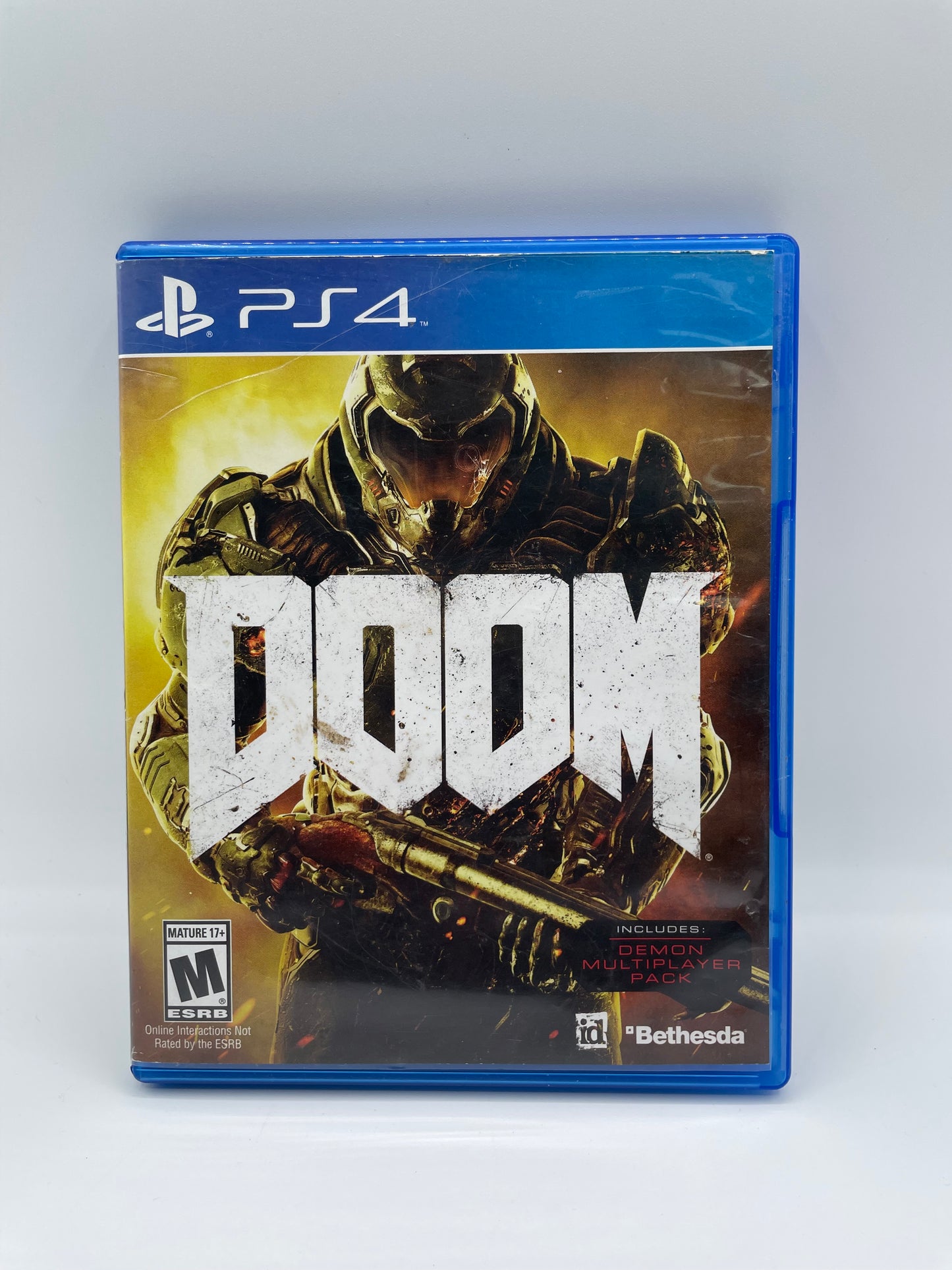 Playstation 4 Doom Game - Used With Box - Great Condition
