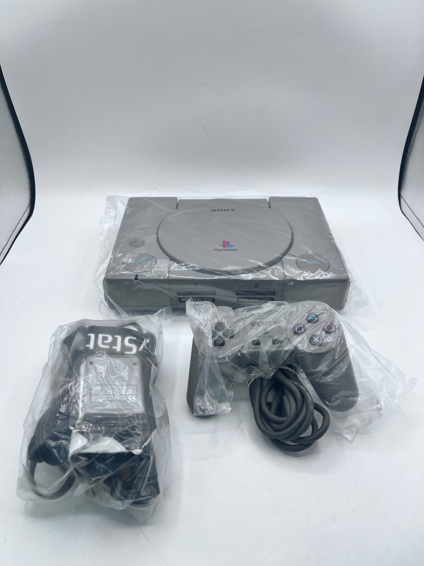 Sony PlayStation 1 (SCPH-1001) Video Game System - Silver
