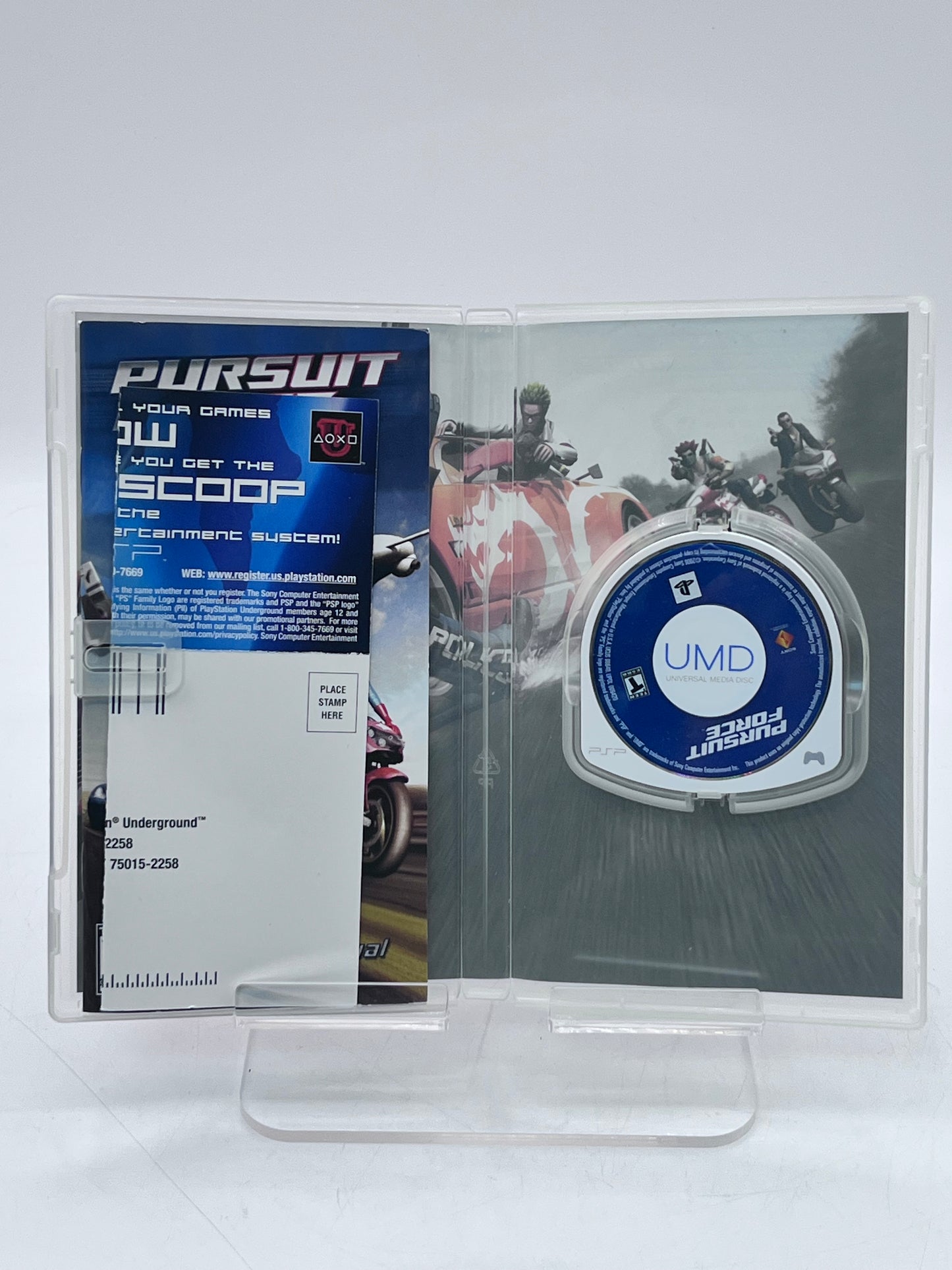 PSP Pursuit Force Video Game Free Shipping!