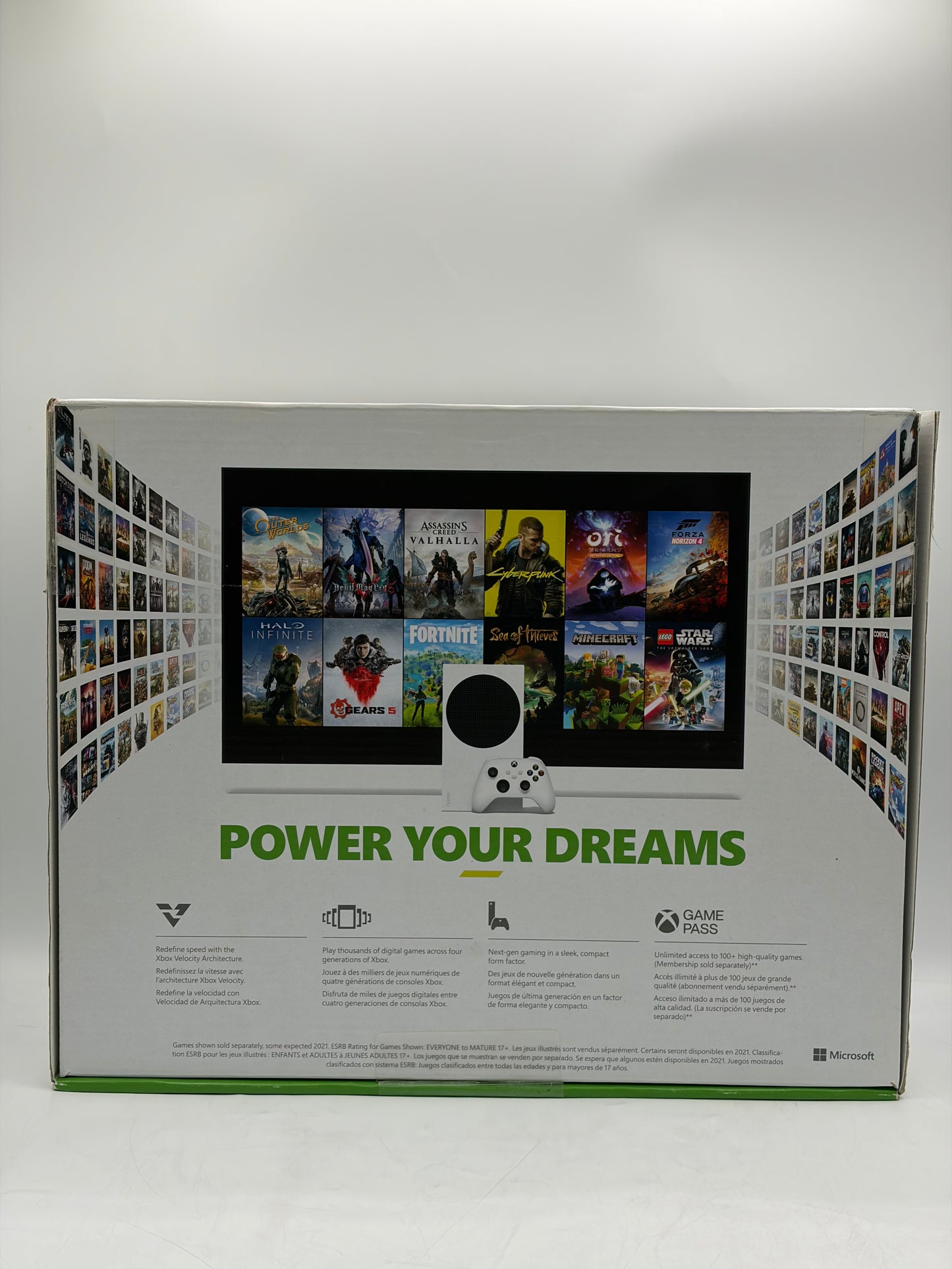 Microsoft Xbox Series S (1881) 2020 512GB White Video Game Console