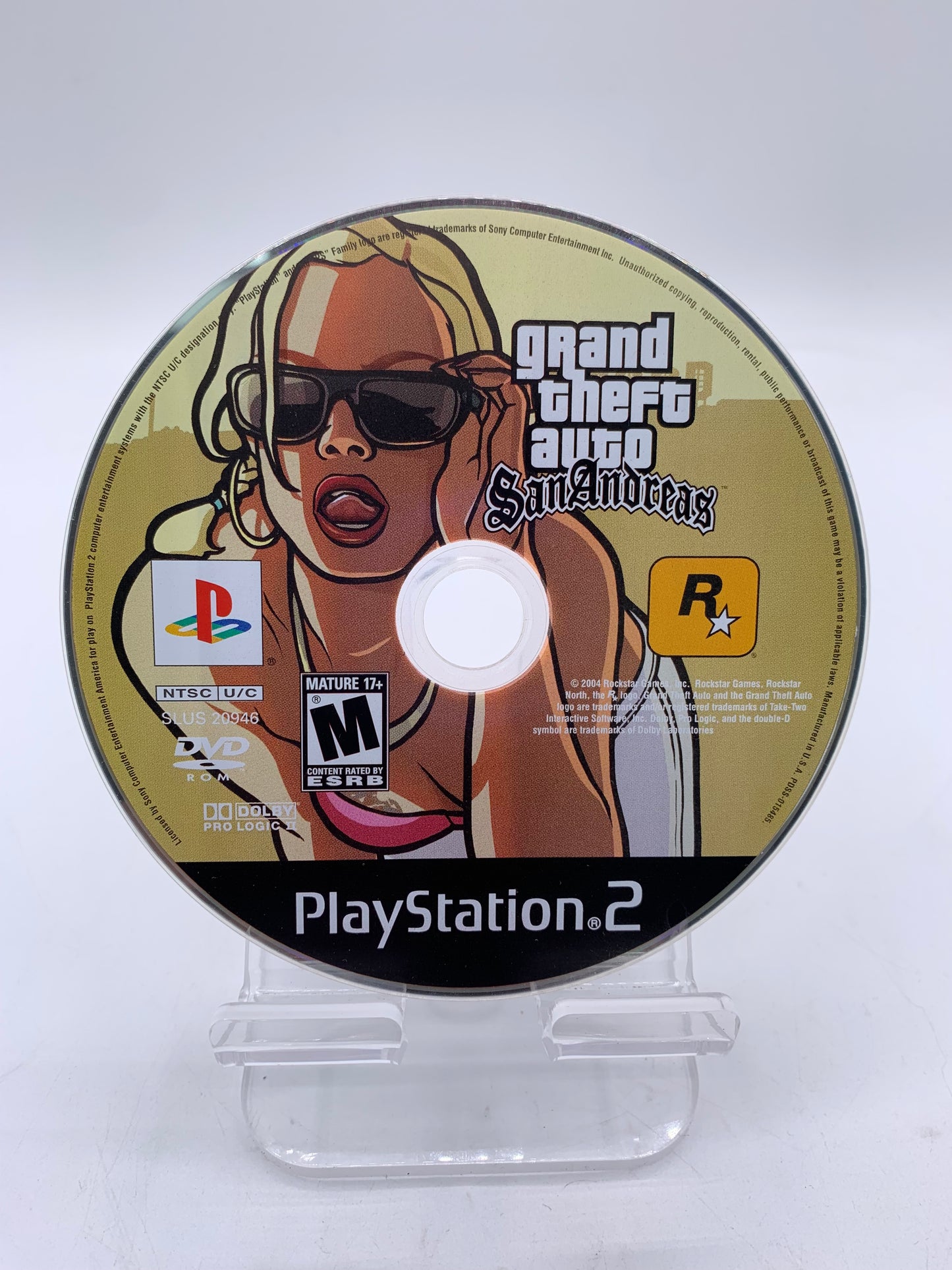 Grand Theft Auto San Andreas - Playstation 2 Video Game - Free Shipping!