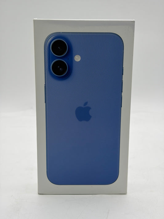 Unlocked Apple iPhone 16 128GB Ultramarine A3081 MYDC3LL/A BRAND NEW!