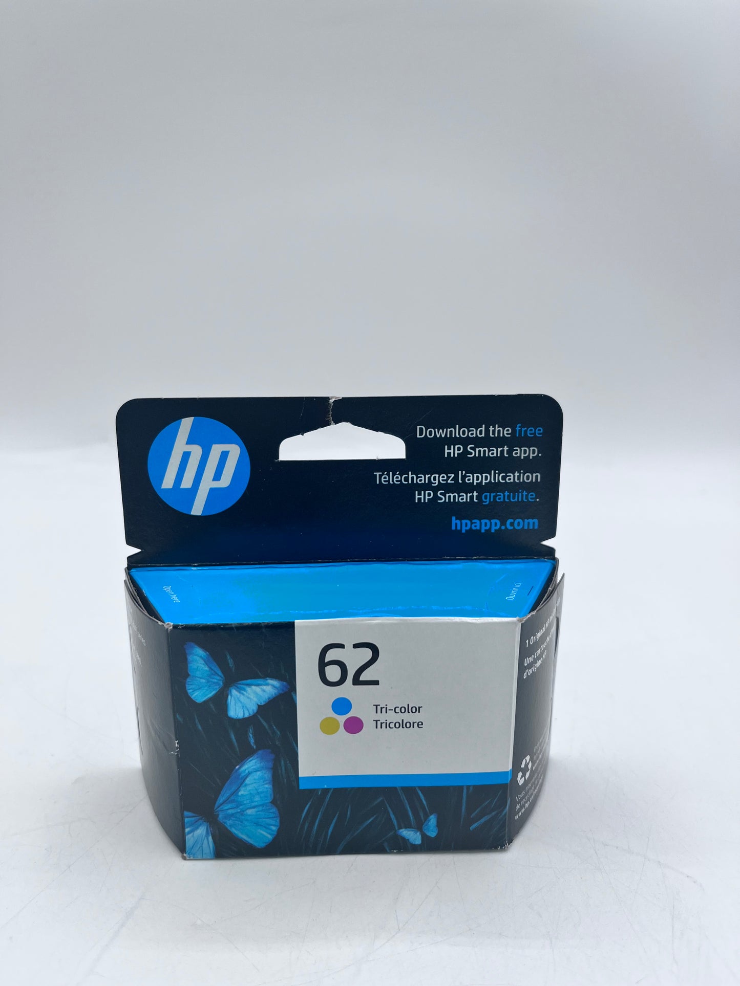 HP 62 Tri-Color Ink Cartridge