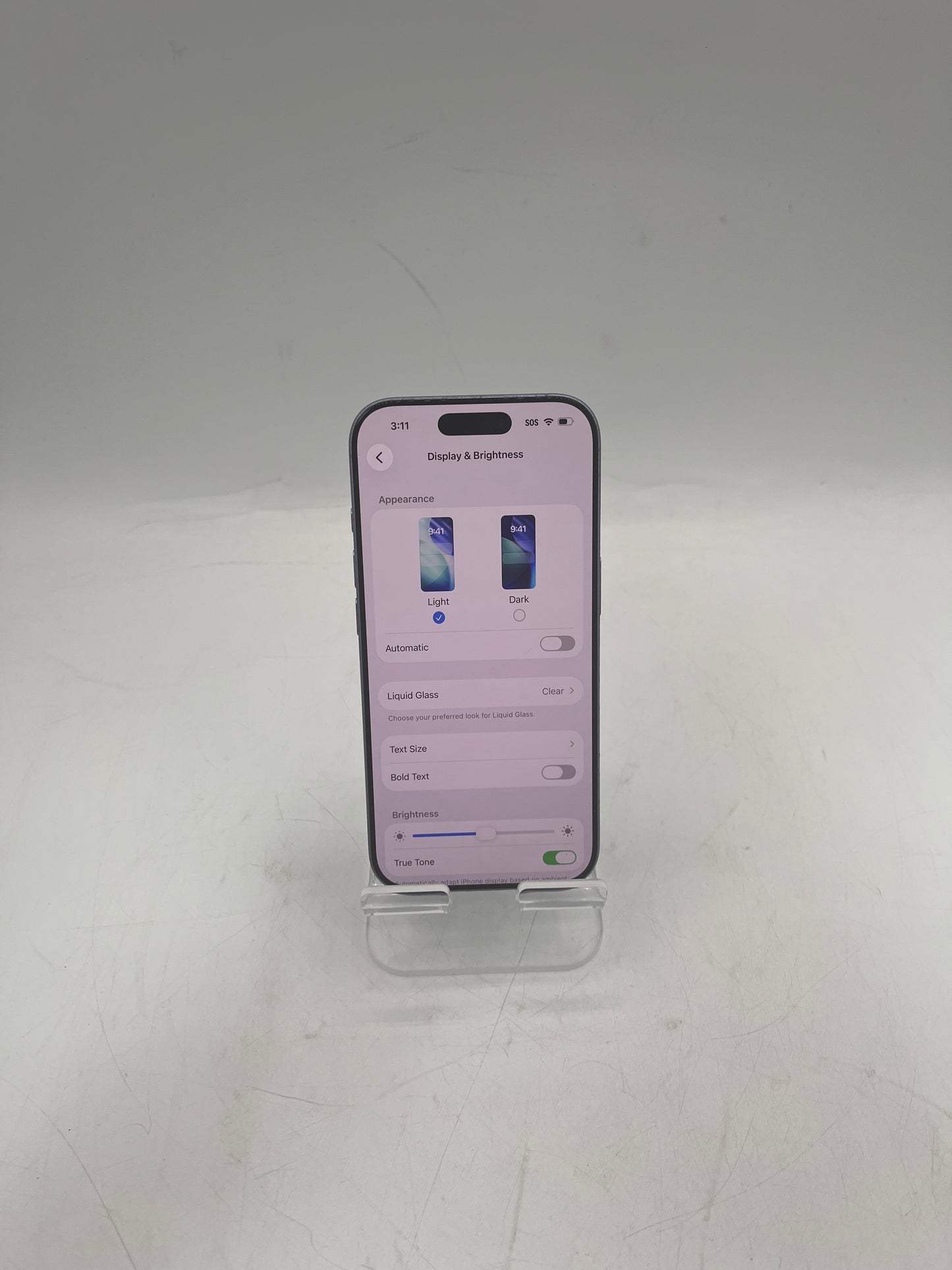 T-Mobile Apple iPhone 17 256GB Mist Blue A3258 MG484LL/A 100% Battery Health