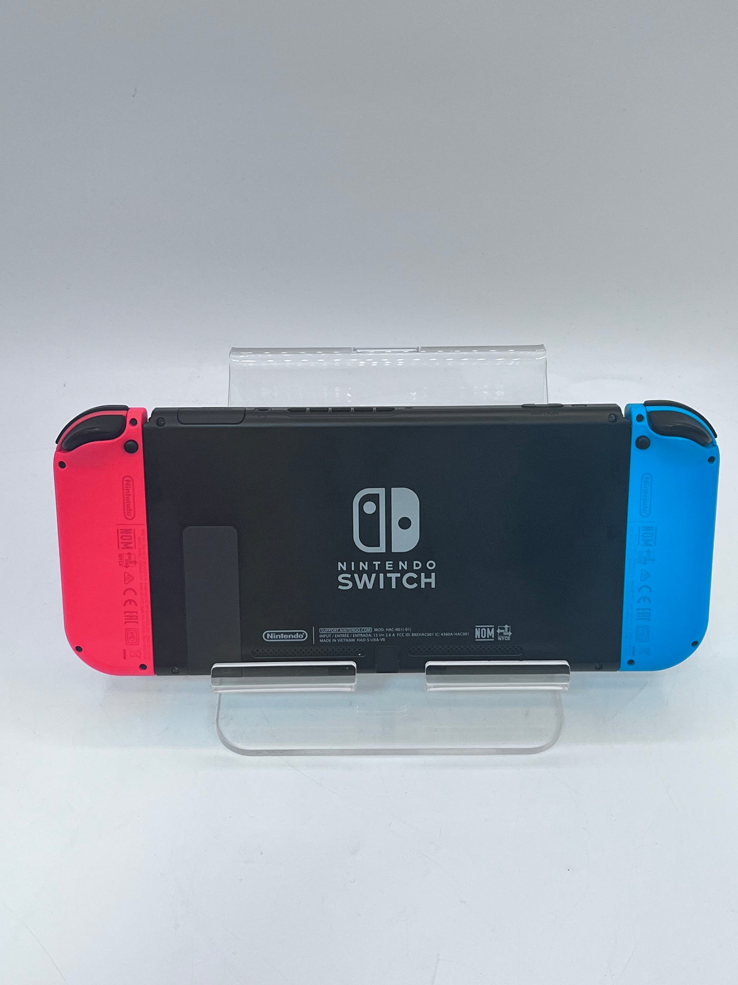 Nintendo Switch v1 Video Game Console HAC-001 Red/Blue