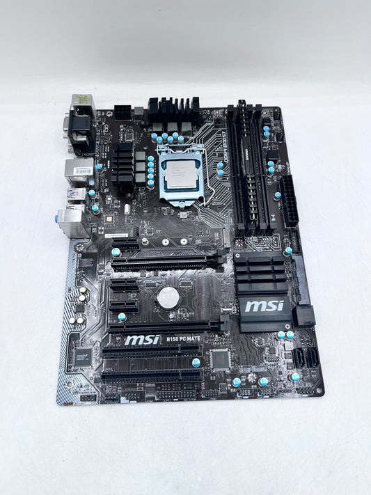 MSI B150 PC Mate Motherboard Bundle | Intel i7-6700 CPU | 16GB Corsair DDR4