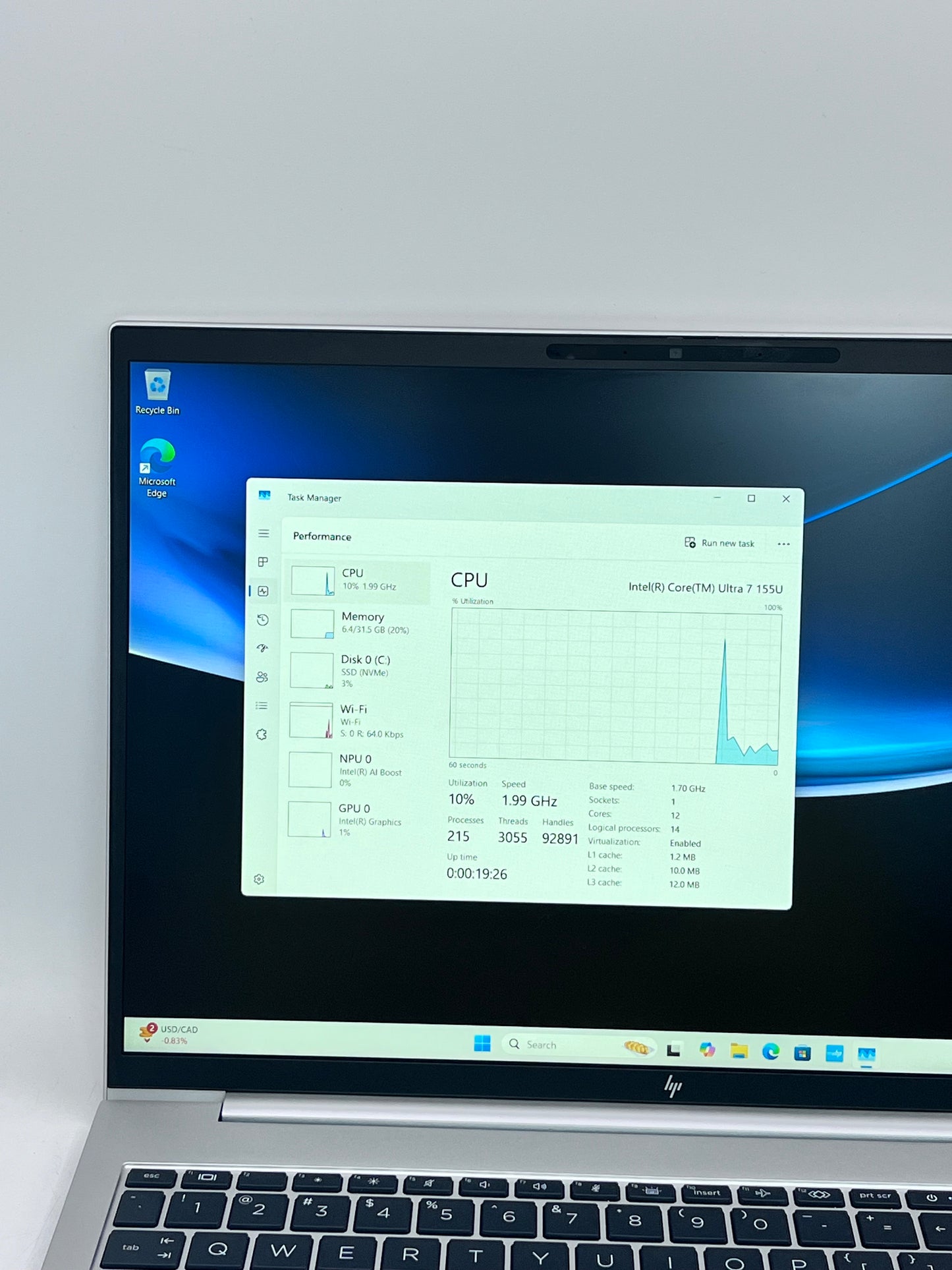 HP 17-BY4013DX Windows 11 Intel Core i3-1115G4 3.0GHz 8GB RAM 256GB SSD 17.3