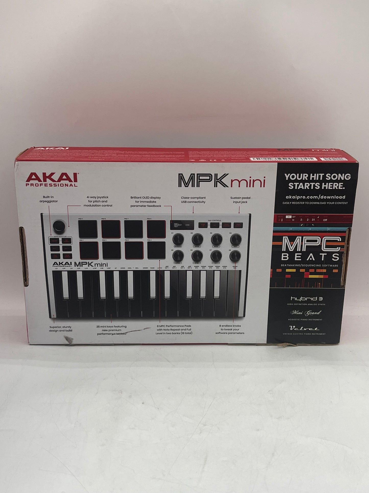 Akai Professional MPK Mini MK3 MIDI Controller Keyboard 25 Keys w/ Cable