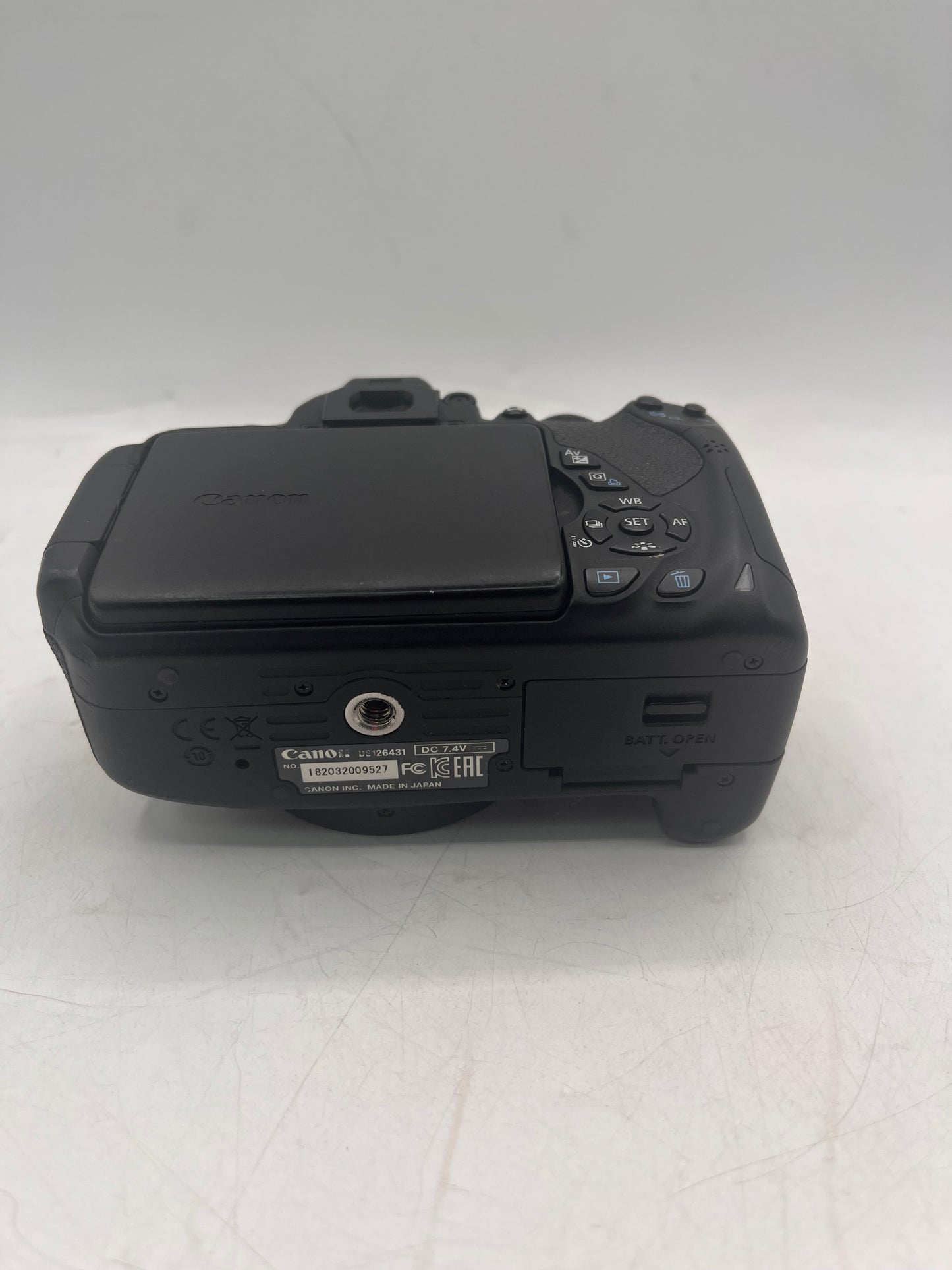 Canon EOS Rebel T5i 18MP Digital Camera Body Only Tested Black Free Shipping