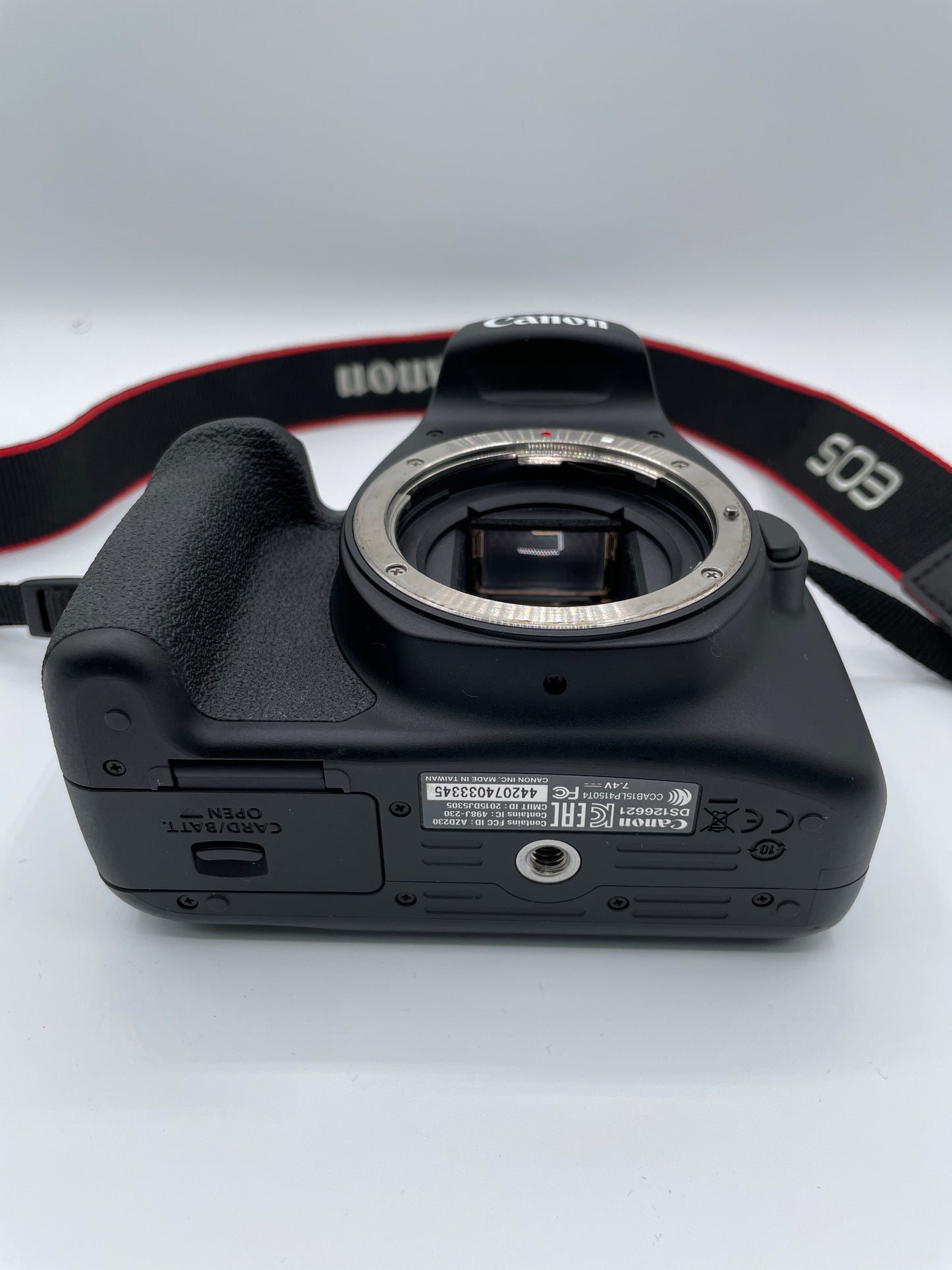 Used Canon Rebel T6 Digital Camera with EFS 18-55MM Lens, Accessories and Carrying Case