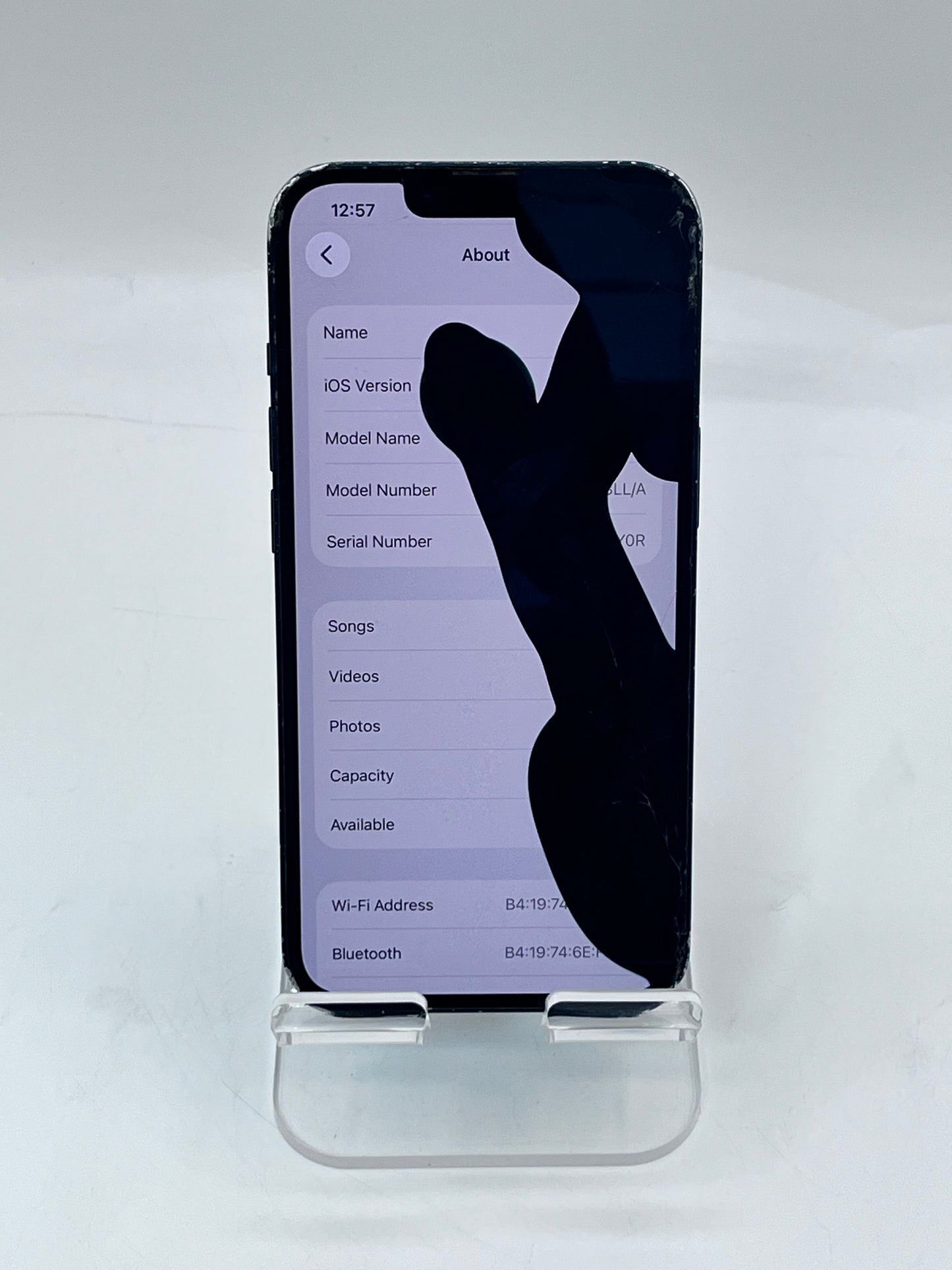 Unlocked Apple iPhone 13 6.1" A2633 128GB - Black
