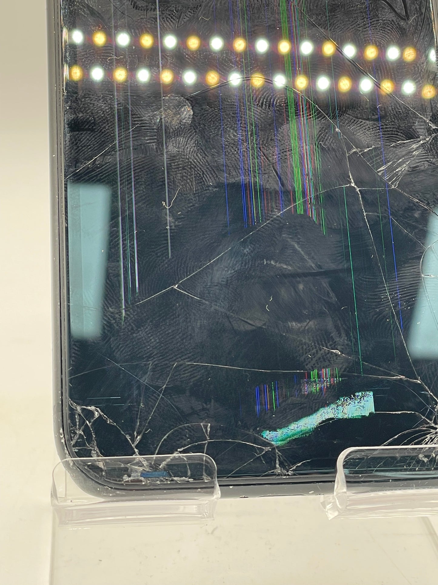 Apple iPhone XR 64GB Black - Broken Screen, Cracked Back - Unlocked