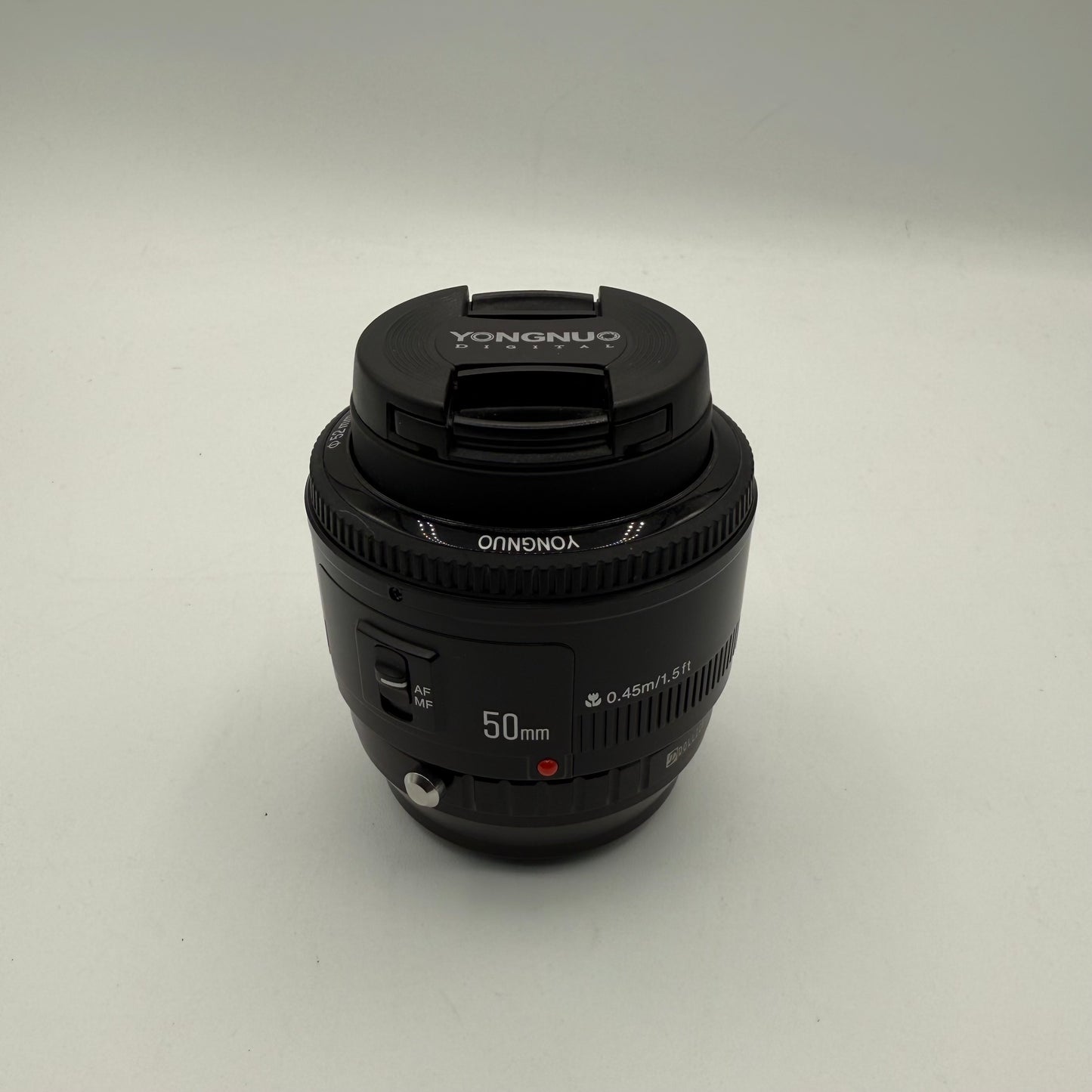 Yongnuo 50mm Camera Lens Black Used Condition B