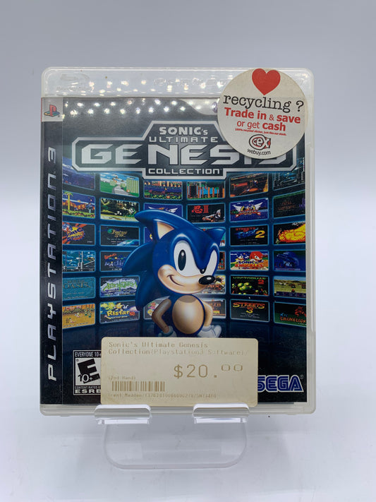 Sonic's Ultimate Genesis Collection [Greatest Hits] - Playstation 3 - Free Shipping!