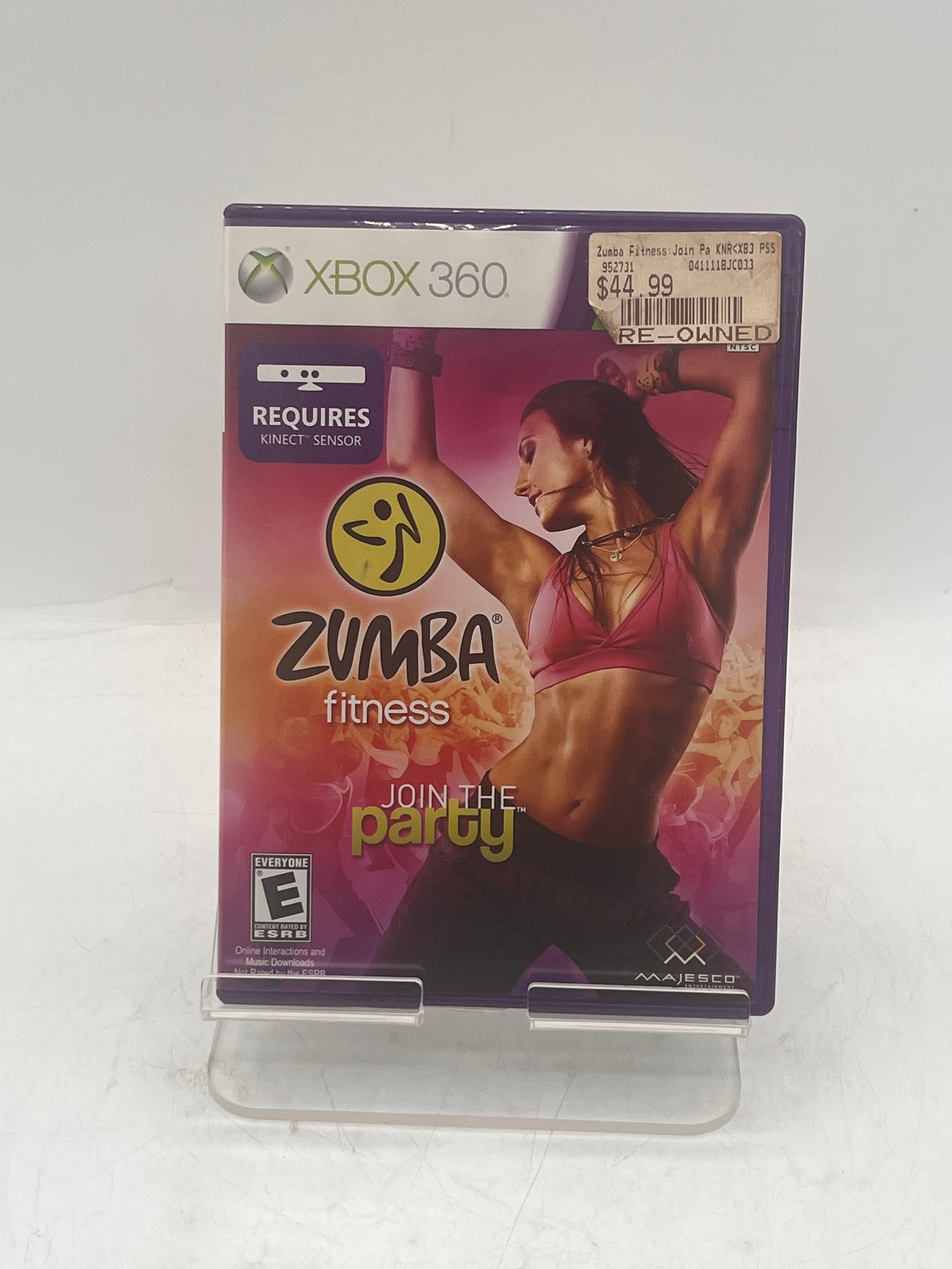 Xbox 360 Zumba Fitness Video Game - Free Shipping!
