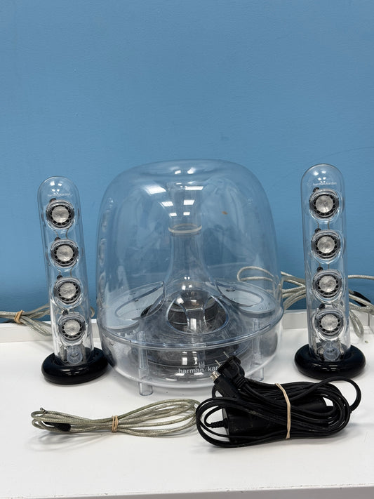 Harman Kardon SoundSticks III Multimedia Speaker Sound System Tested Free Shipping
