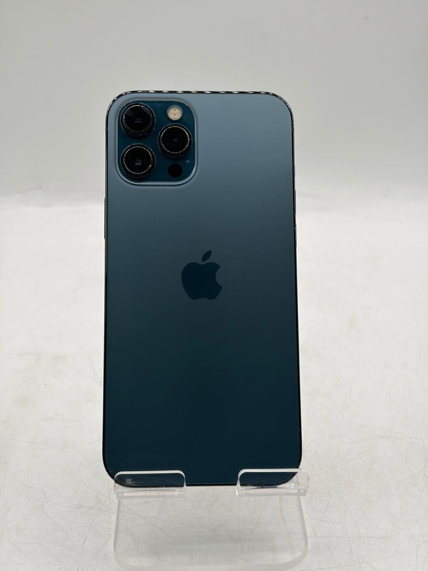 Unlocked Apple iPhone 12 Pro Max 128GB Blue A2342 MGCJ3LL/A READ