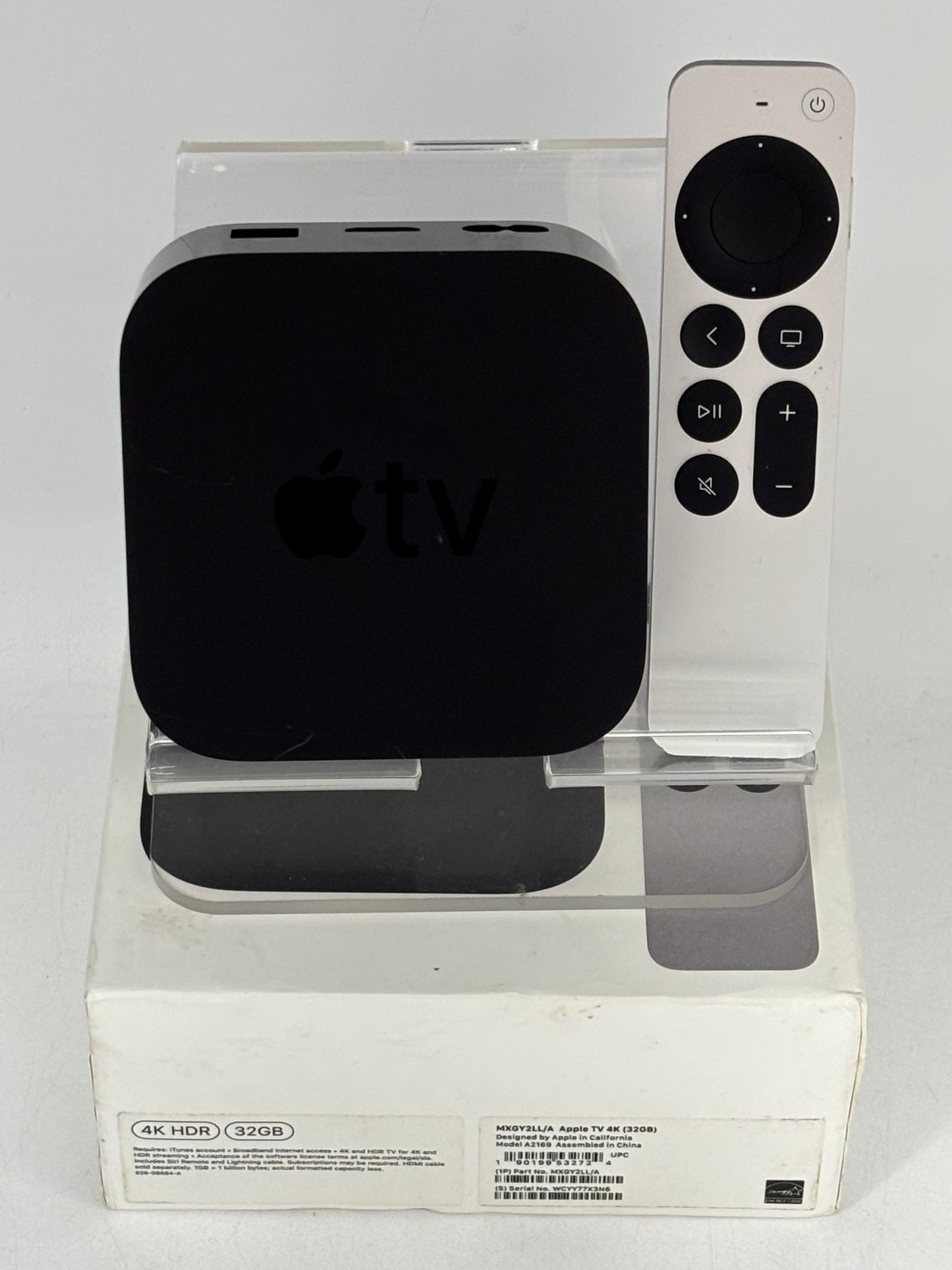 Apple TV 4K A2169 32GB (2nd Gen 4K) Media Streamer Works Great W Siri Remote
