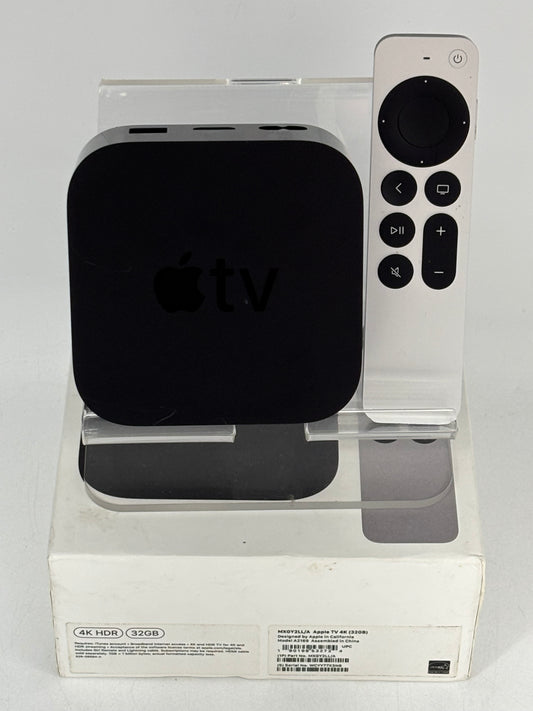 Apple TV 4K A2169 32GB (2nd Gen 4K) Media Streamer Works Great W Siri Remote