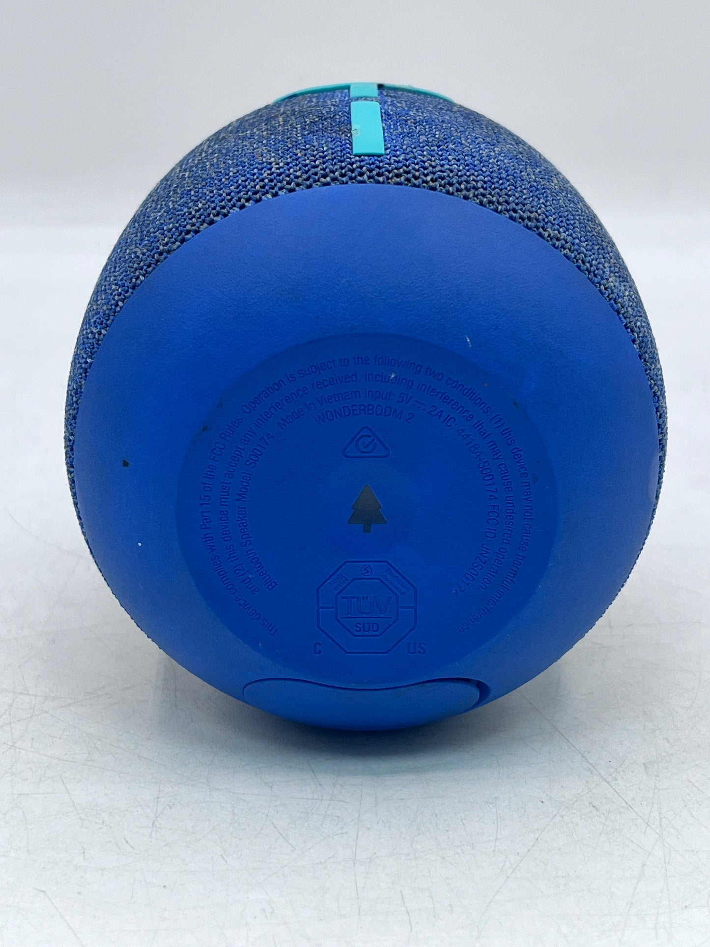 Ultimate Ears WONDERBOOM 2 Portable Wireless Bluetooth Speaker Blue - Blue - Used