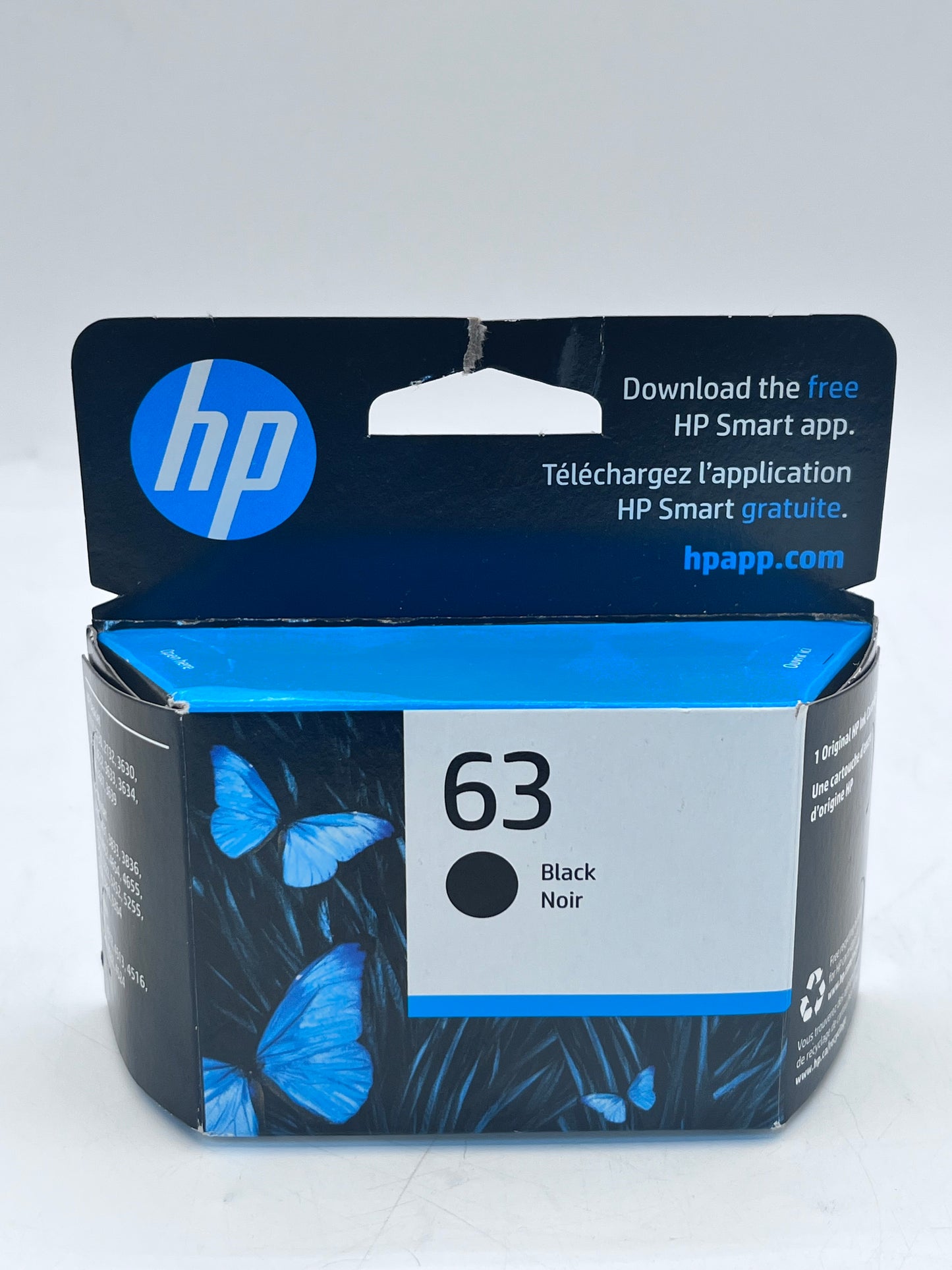 HP 63 Black Printer Toner