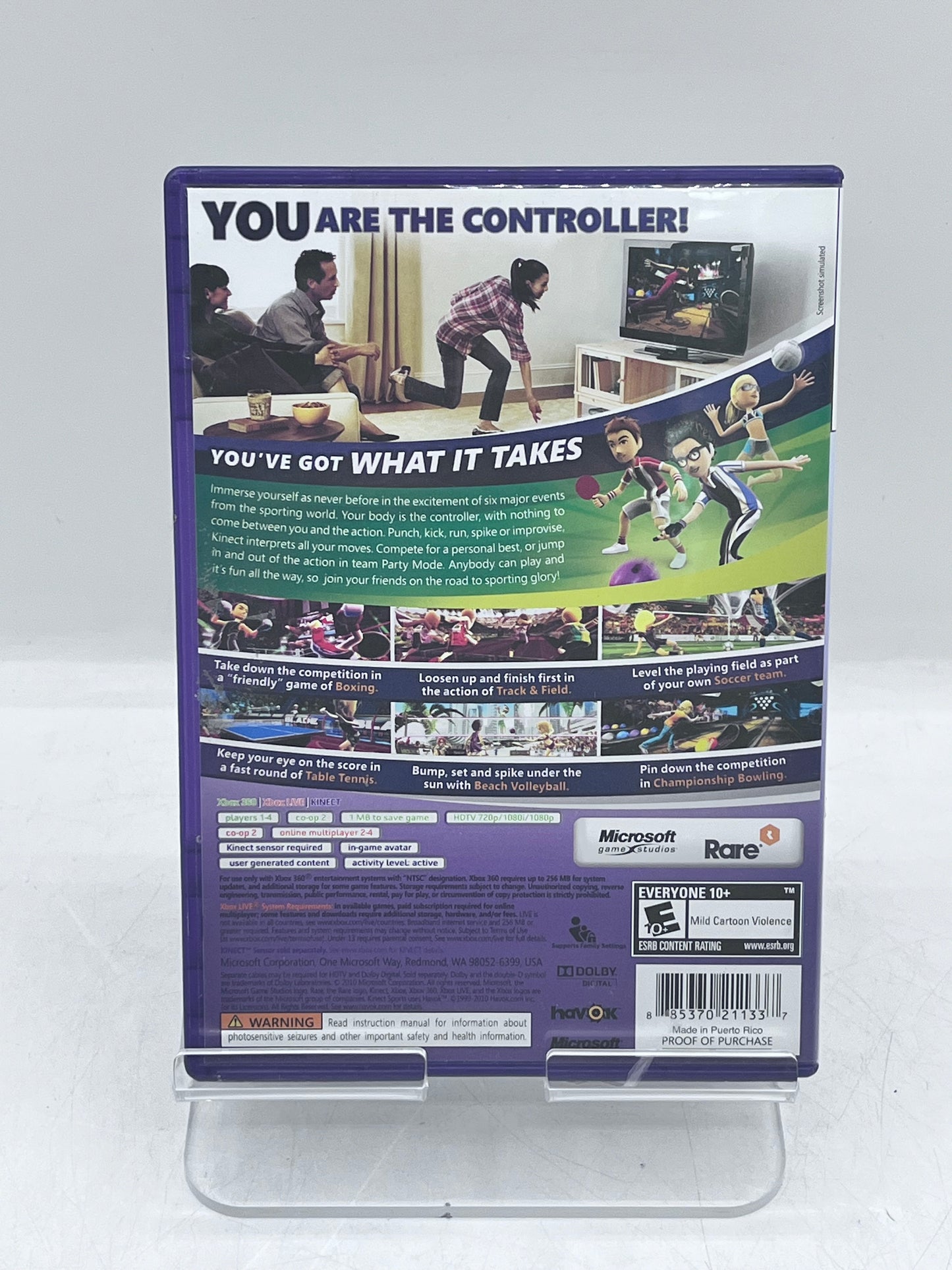 Kinect Sports  Xbox 360 Video Game