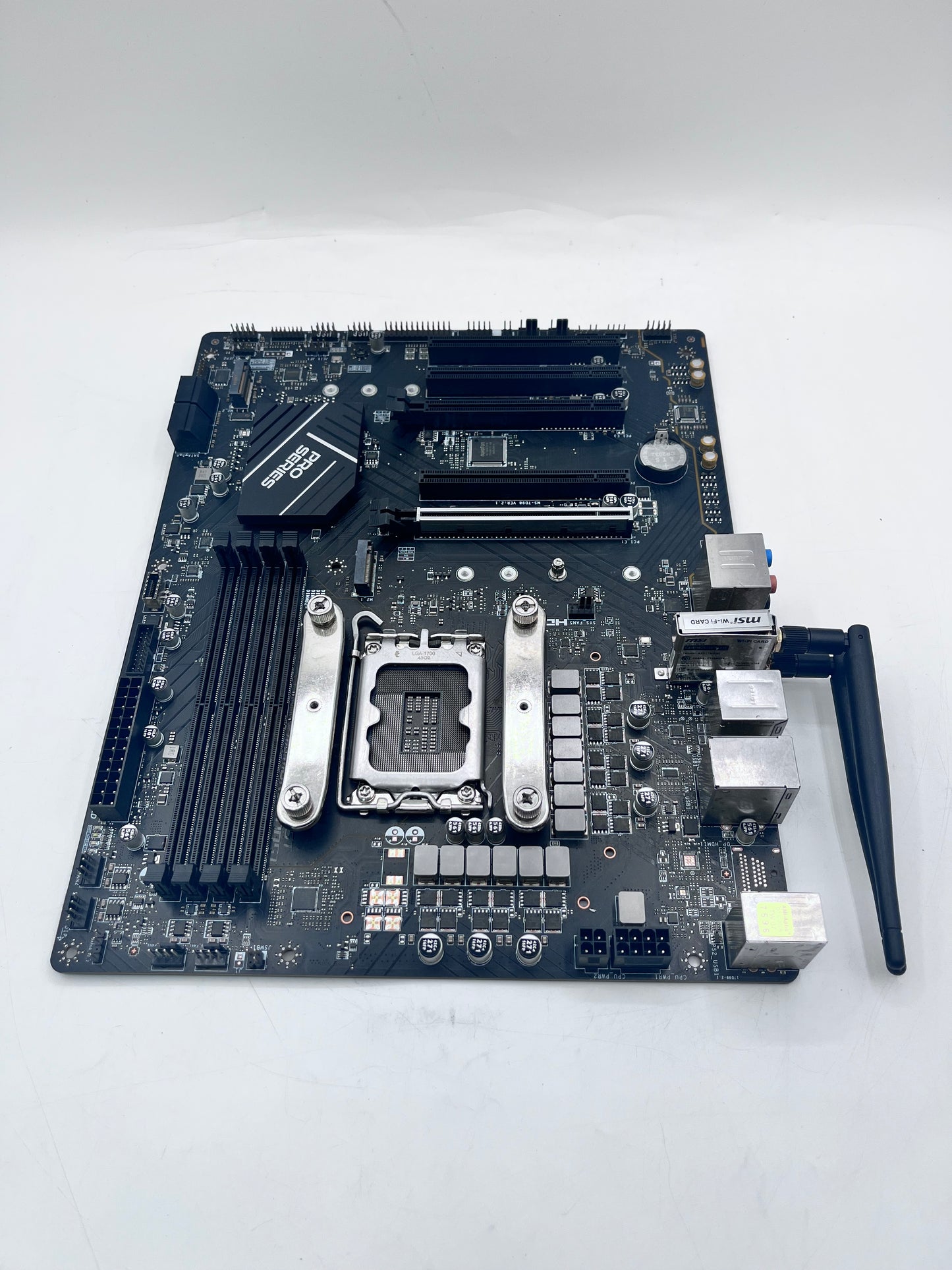 MSI Pro B760-VC WiFi LGA 1700 ATX Gaming Motherboard Black