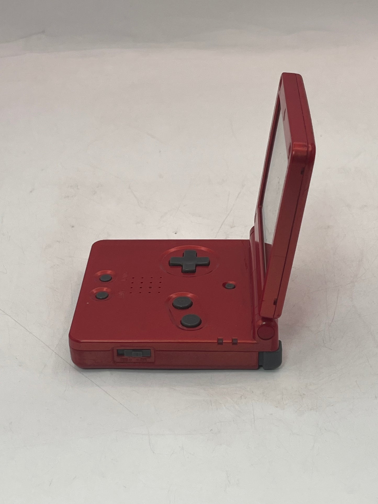 Nintendo Game Boy Advance SP AGS-101 2005 Handheld Console Red PARTS