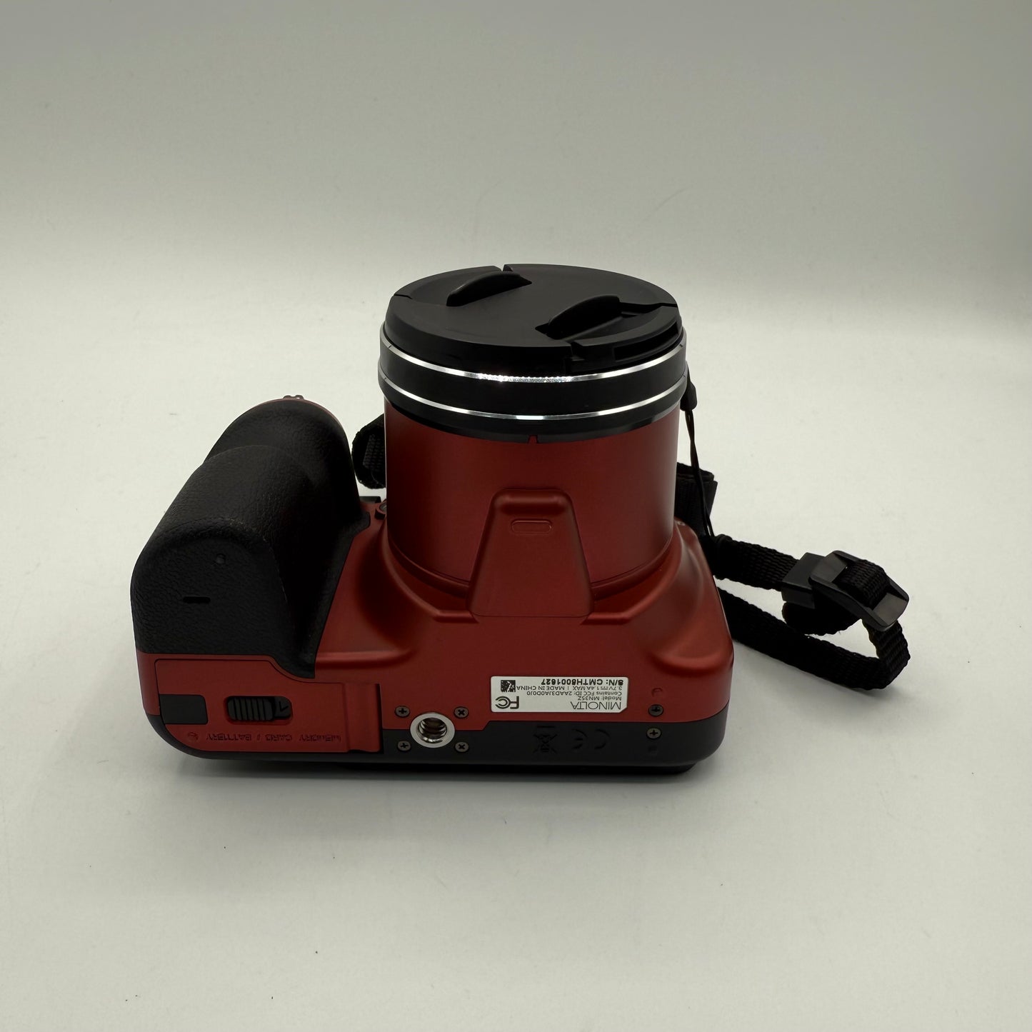 Minolta MN35Z 20MP 35X Optical Zoom Digital Camera Red Tested
